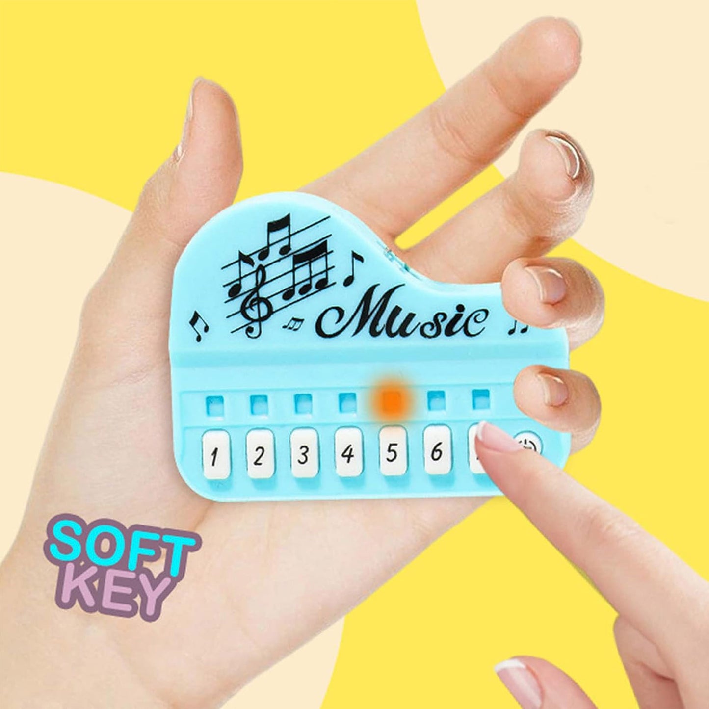 PIANO MELODY GAME TOY KEY CHAIN KC0630-8 (12PC)