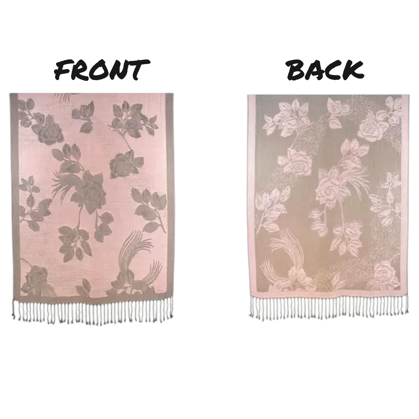 Rose Pashmina RP2025. (12pc)