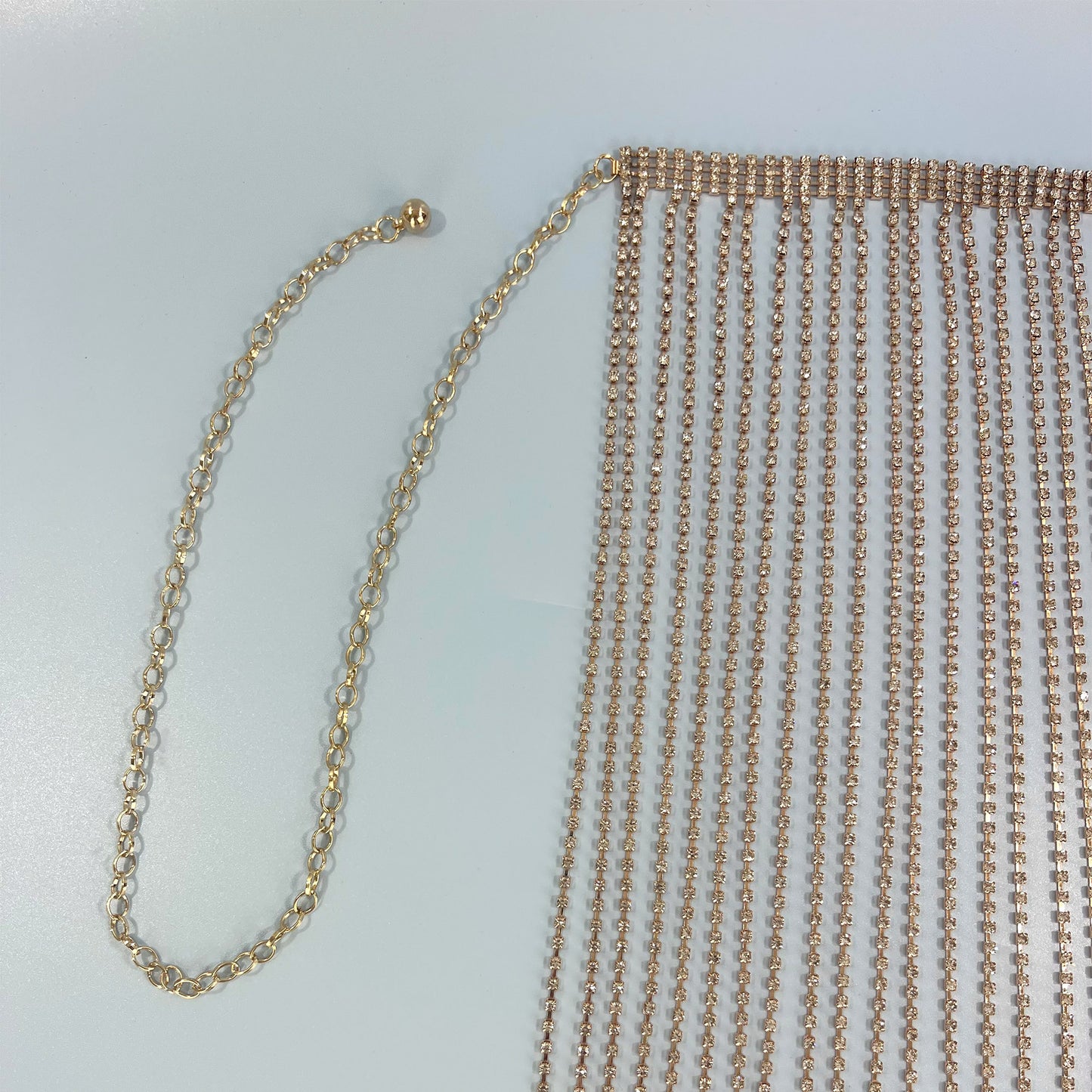 Rhinestone Fringed Belt BT0506-6 (1PC)