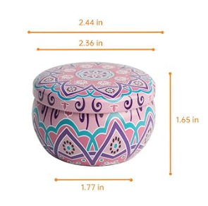 Bohemia 4pcs Fragrance Scented Candle AC5113-2 (3Pack)