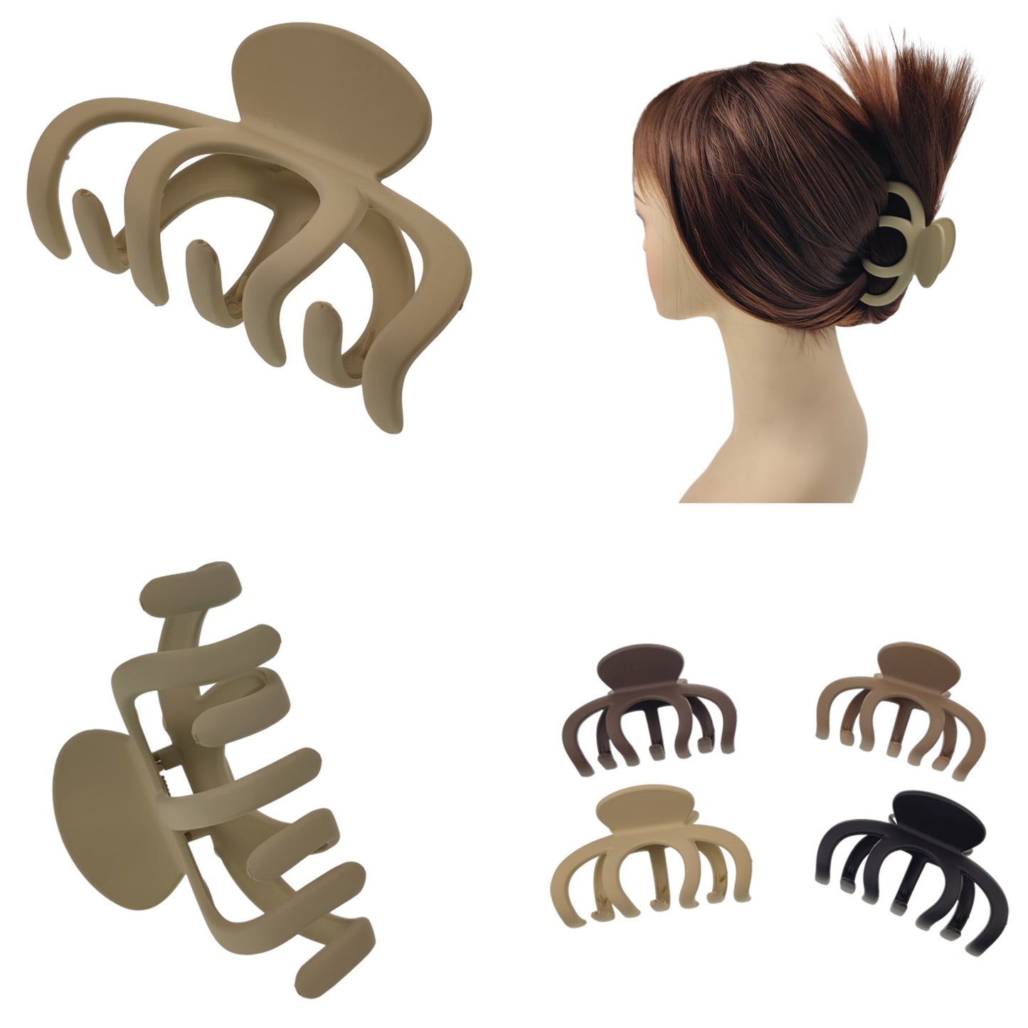 4 Inches Claw Clip HC31025-45 (12PC)