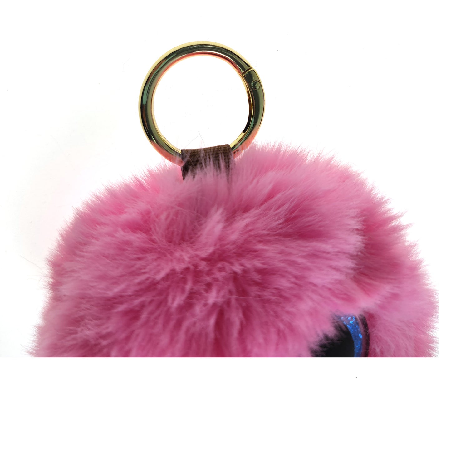 Cute Bird Pom Pom Key Chain KC1118-11. (12PC)