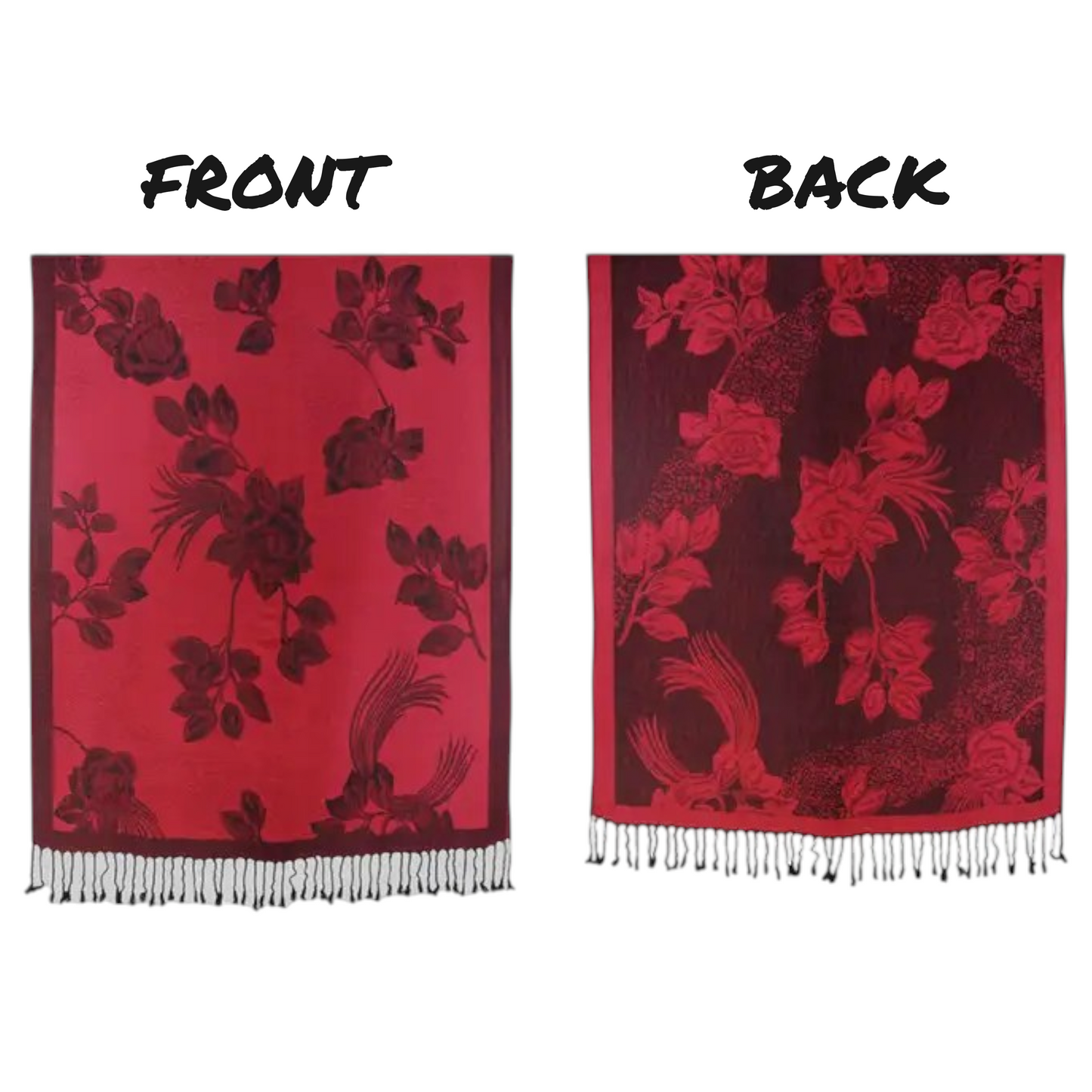 Rose Pashmina RP2025. (12pc)