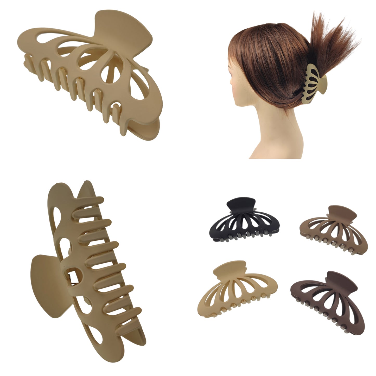 4 Inches Claw Clip HC31025-38 (12PC)