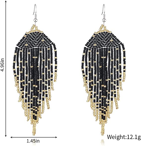 Fringe Bead Earring ER2829-38 (12PC)