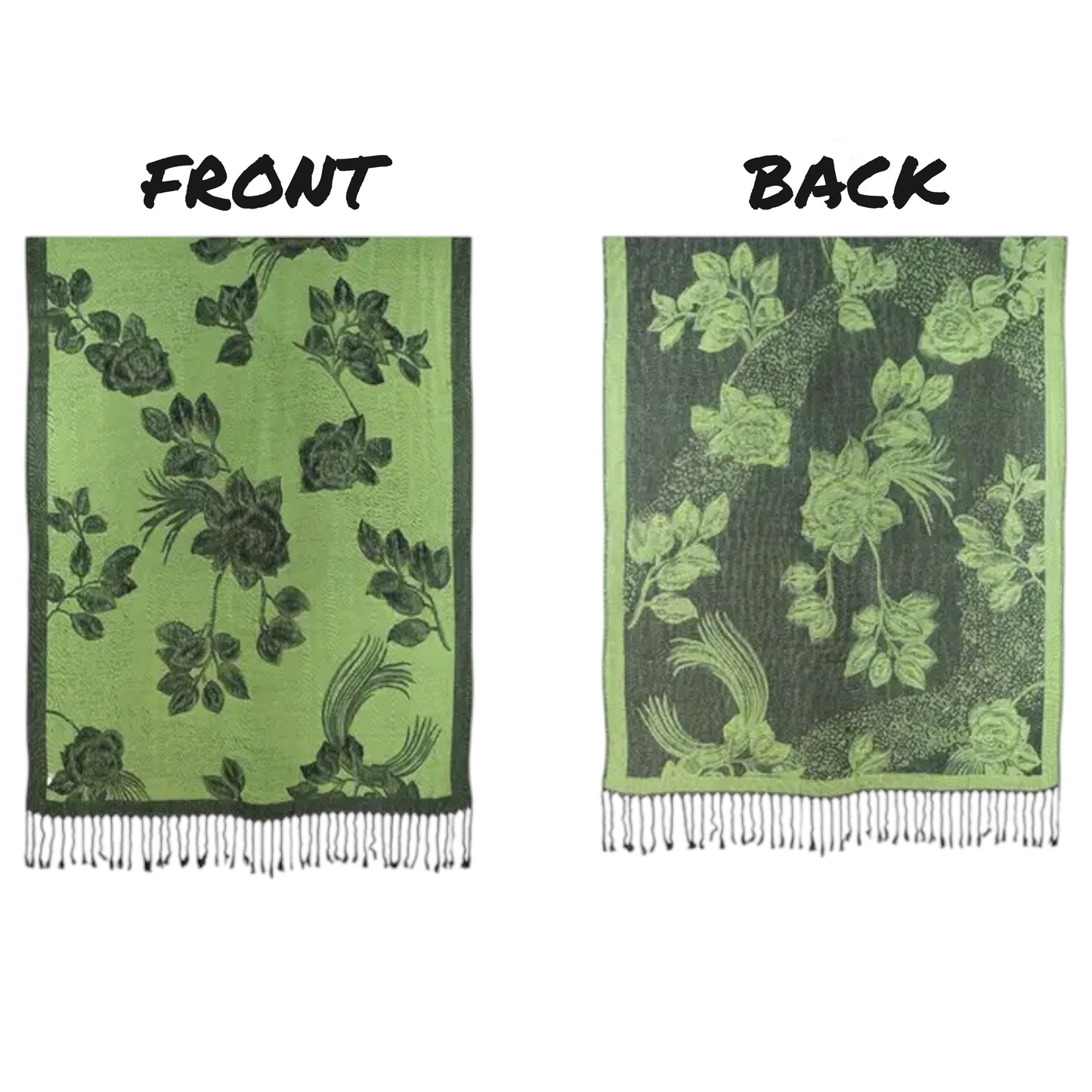 Rose Pashmina RP2025. (12pc)