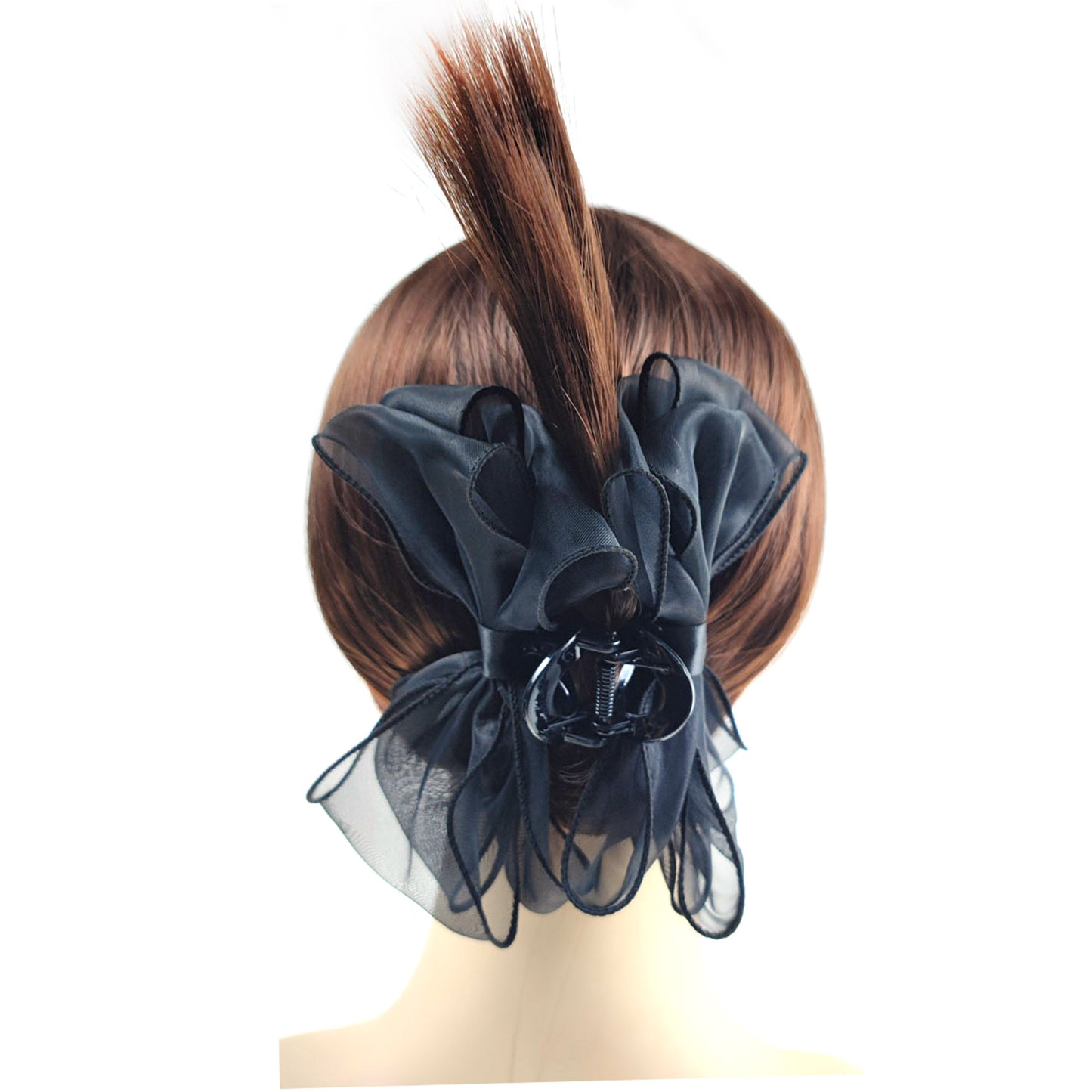 5 Inches Mesh Bow Clip HC4112-21 (12PC)