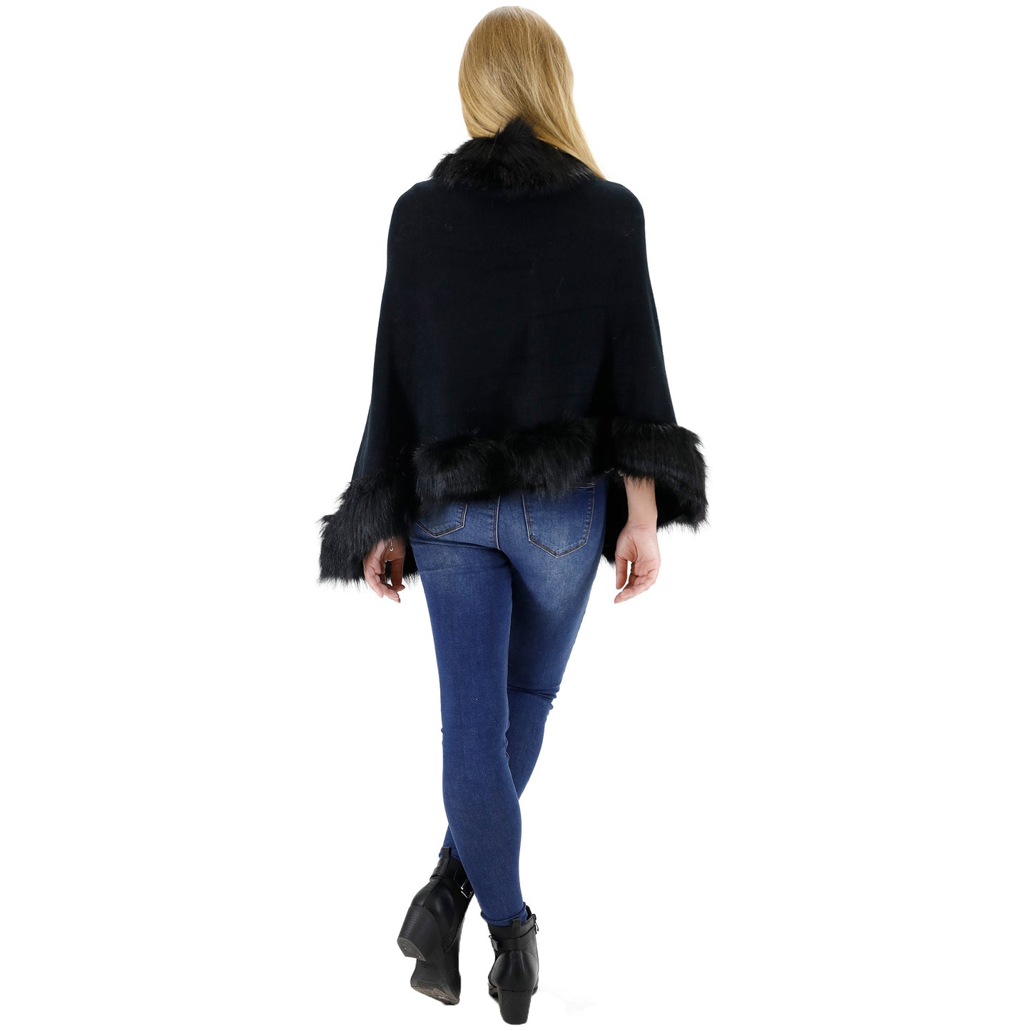 Fur Short Length Shawl SH923 (1PC)