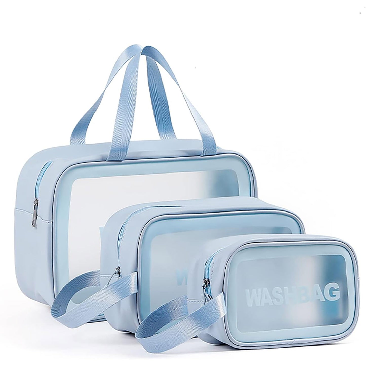 Waterproof Portable Cosmetic Bag 3pc Set BG4224-4 (6PC)
