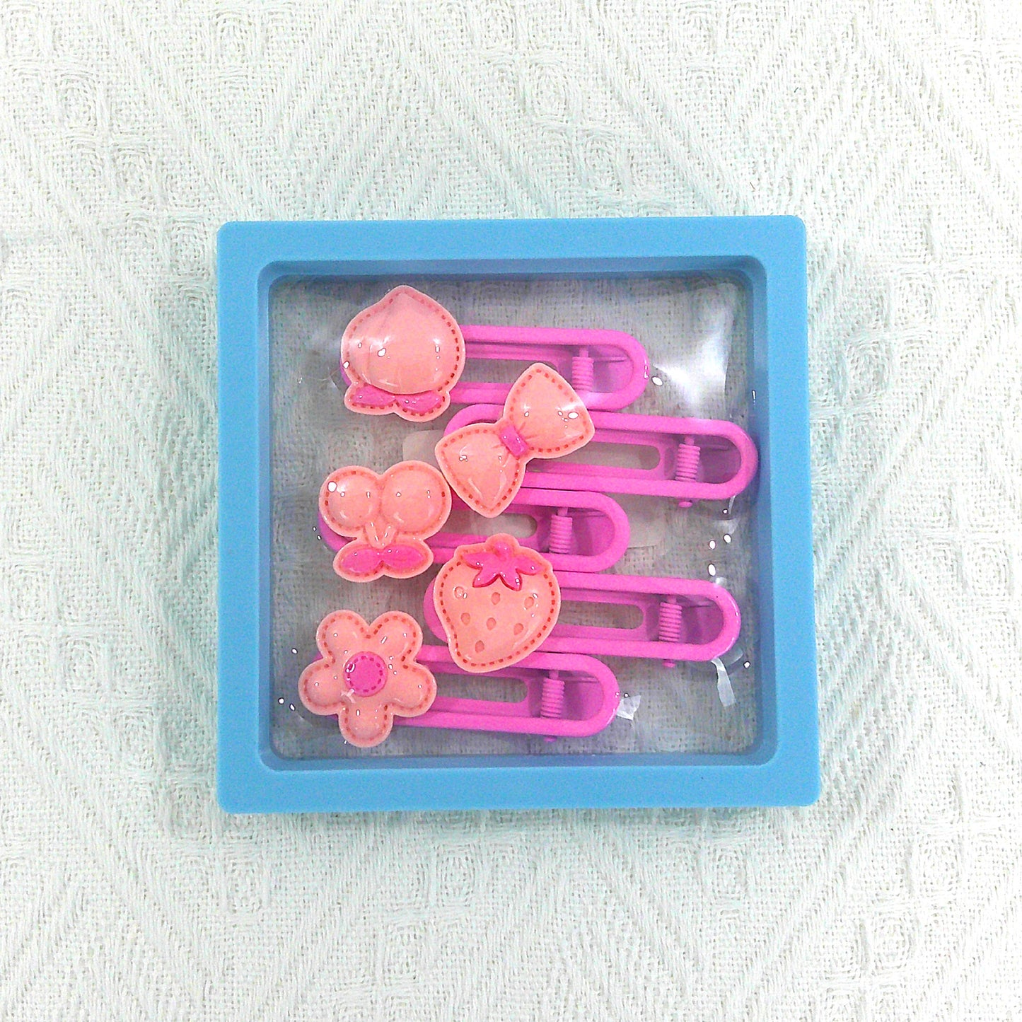 Kids Cute Charm Colorful Hair Clip BH4977-7 (5CASE)