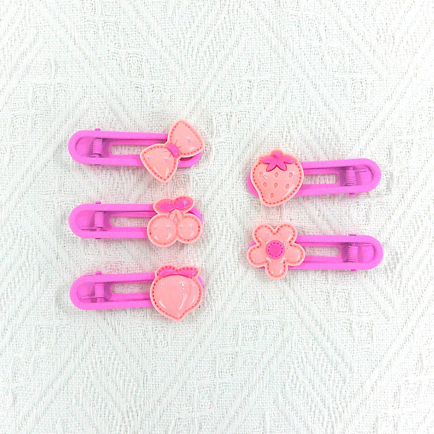 Kids Cute Charm Colorful Hair Clip BH4977-7 (5CASE)