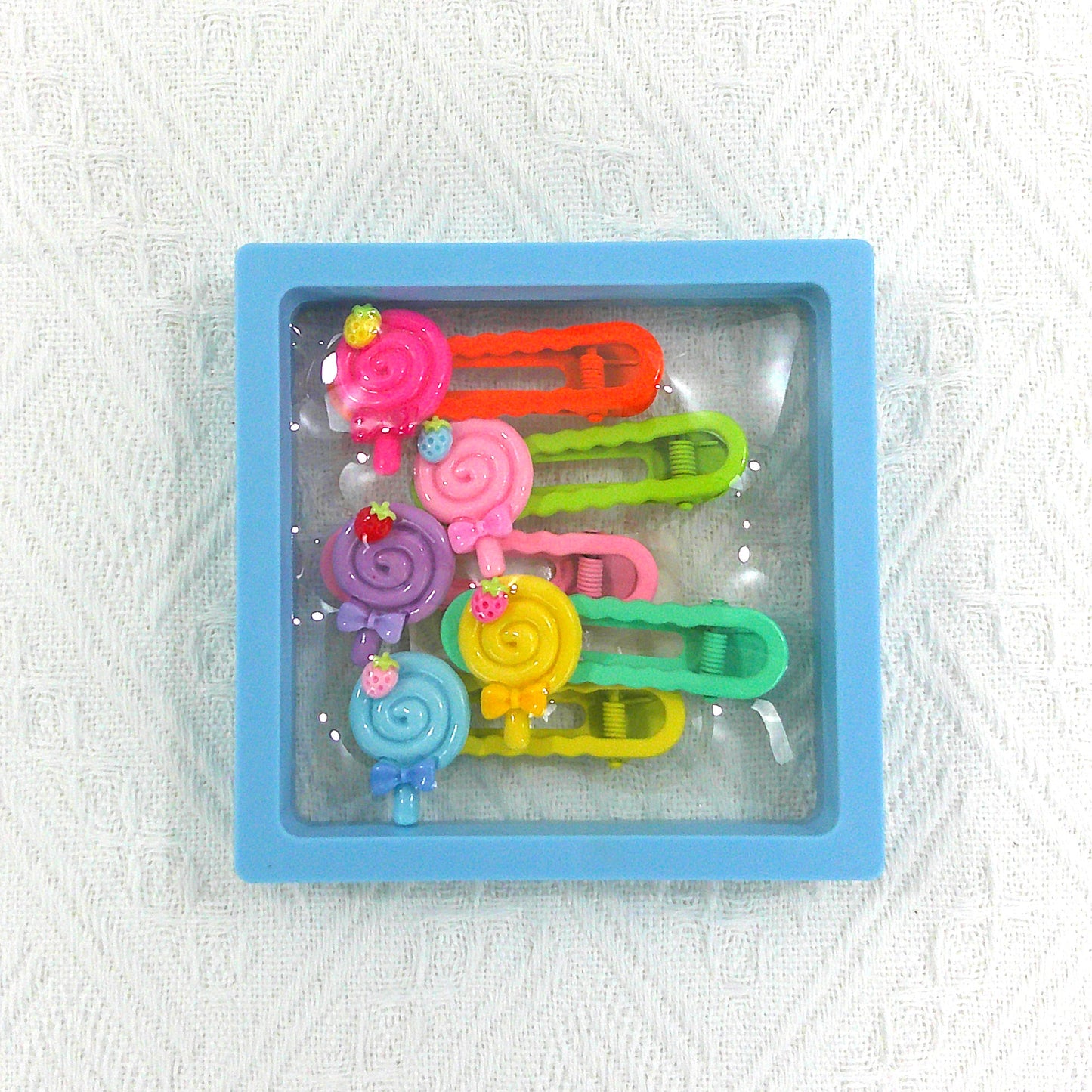 Kids Cute Charm Colorful Hair Clip BH4977-1 (5CASE)
