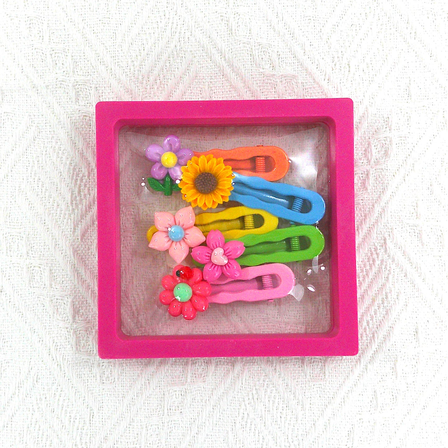 Kids Cute Charm Colorful Hair Clip BH4977-1 (5CASE)