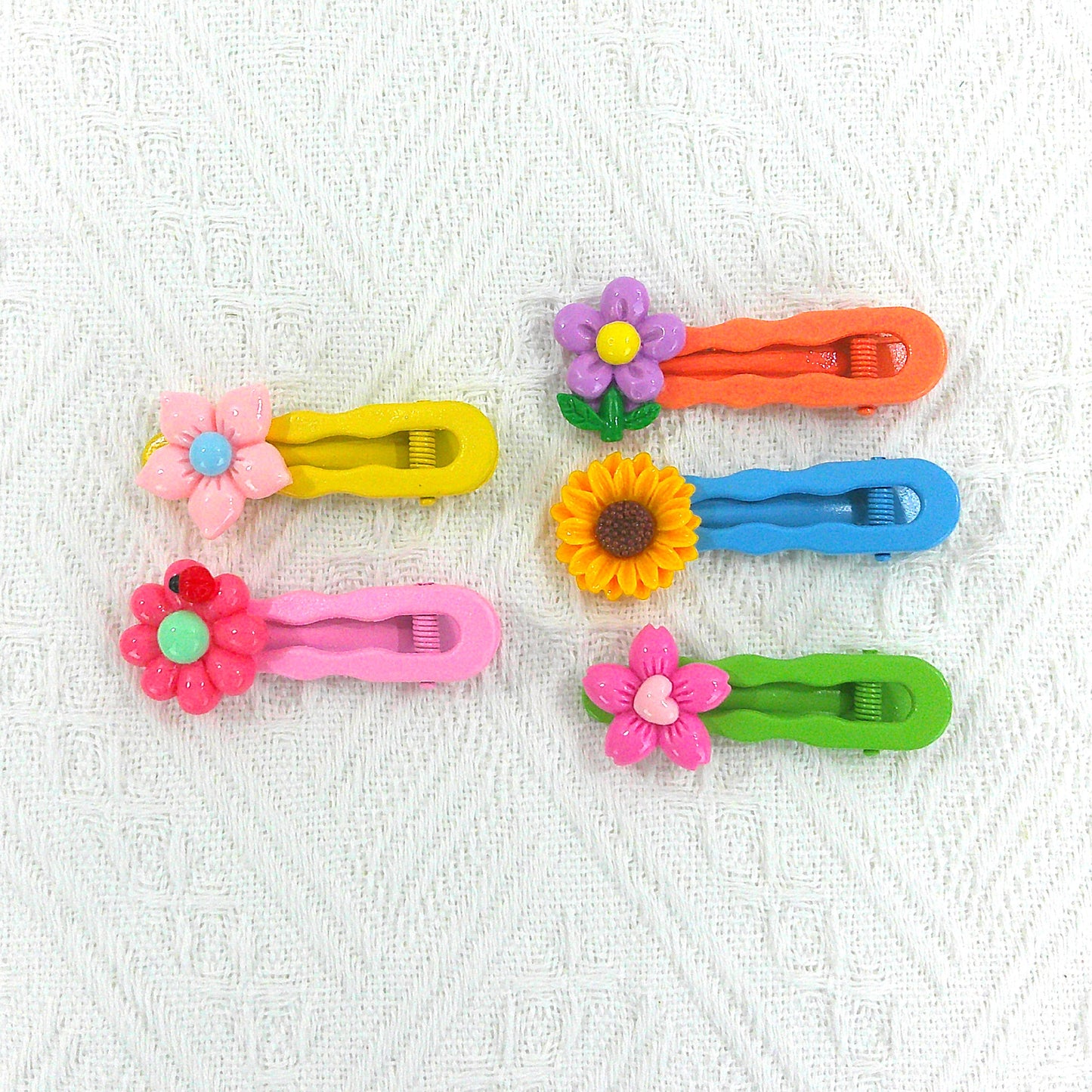Kids Cute Charm Colorful Hair Clip BH4977-1 (5CASE)