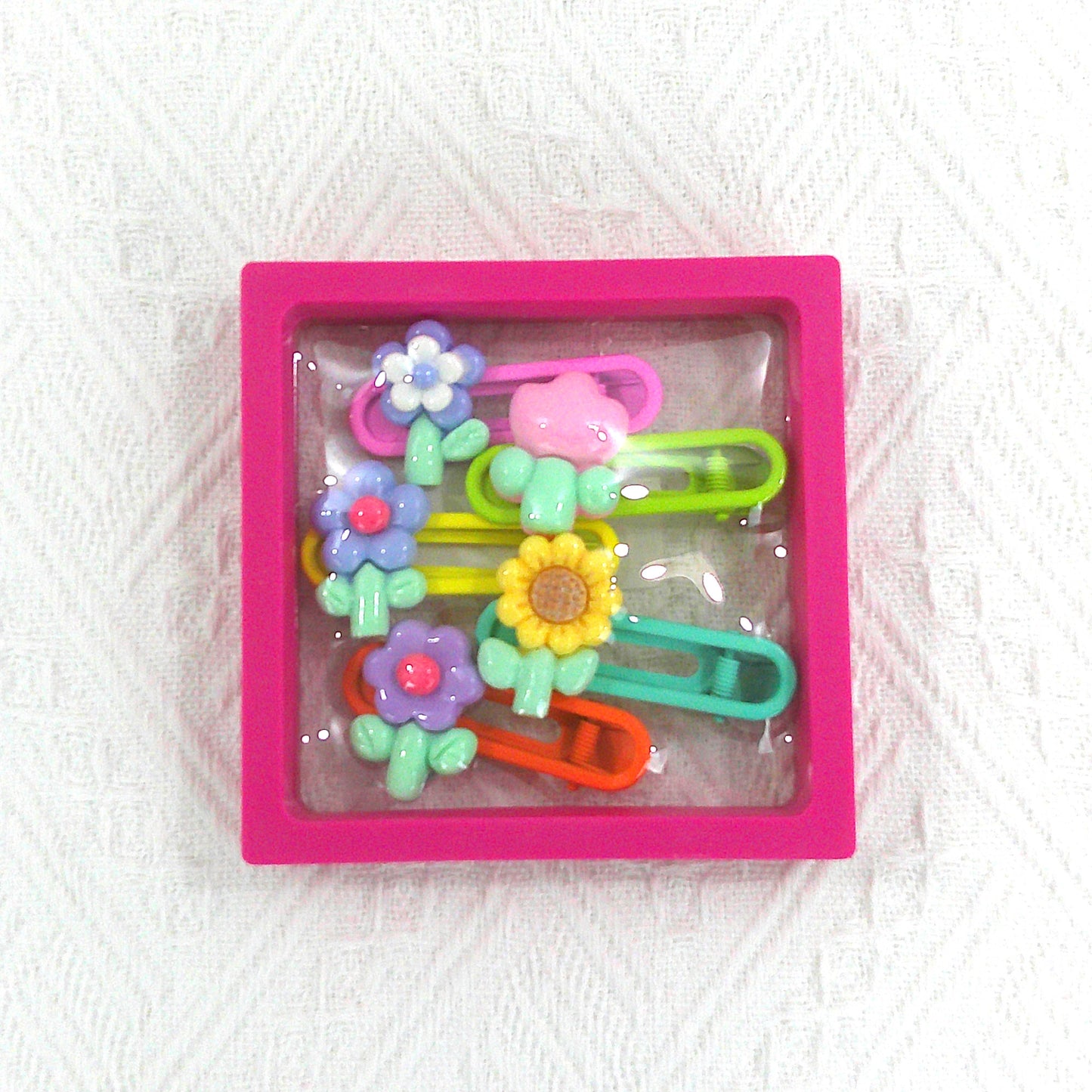 Kids Cute Charm Colorful Hair Clip BH4977-7 (5CASE)