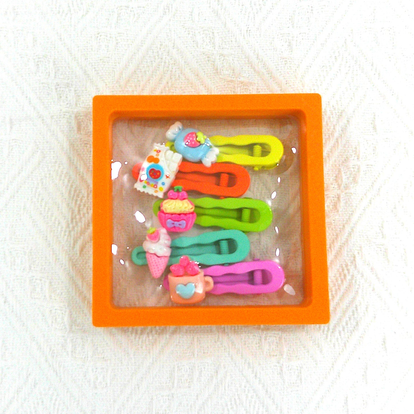 Kids Cute Charm Colorful Hair Clip BH4977-7 (5CASE)