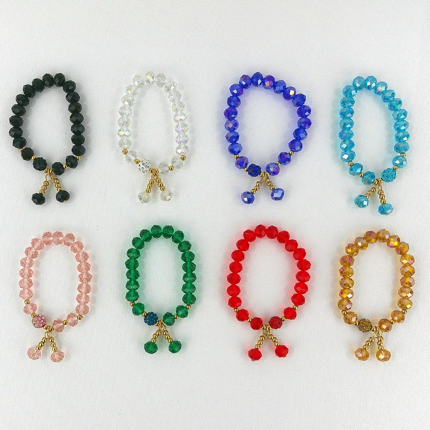 Bead Bracelet BR3723-14 (12PC)