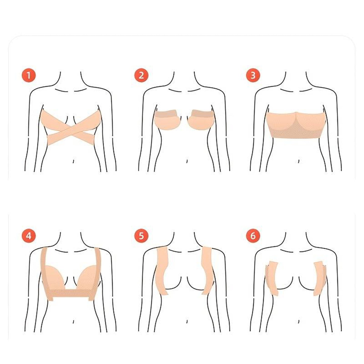 Boob Tape BRS130 (12PC)