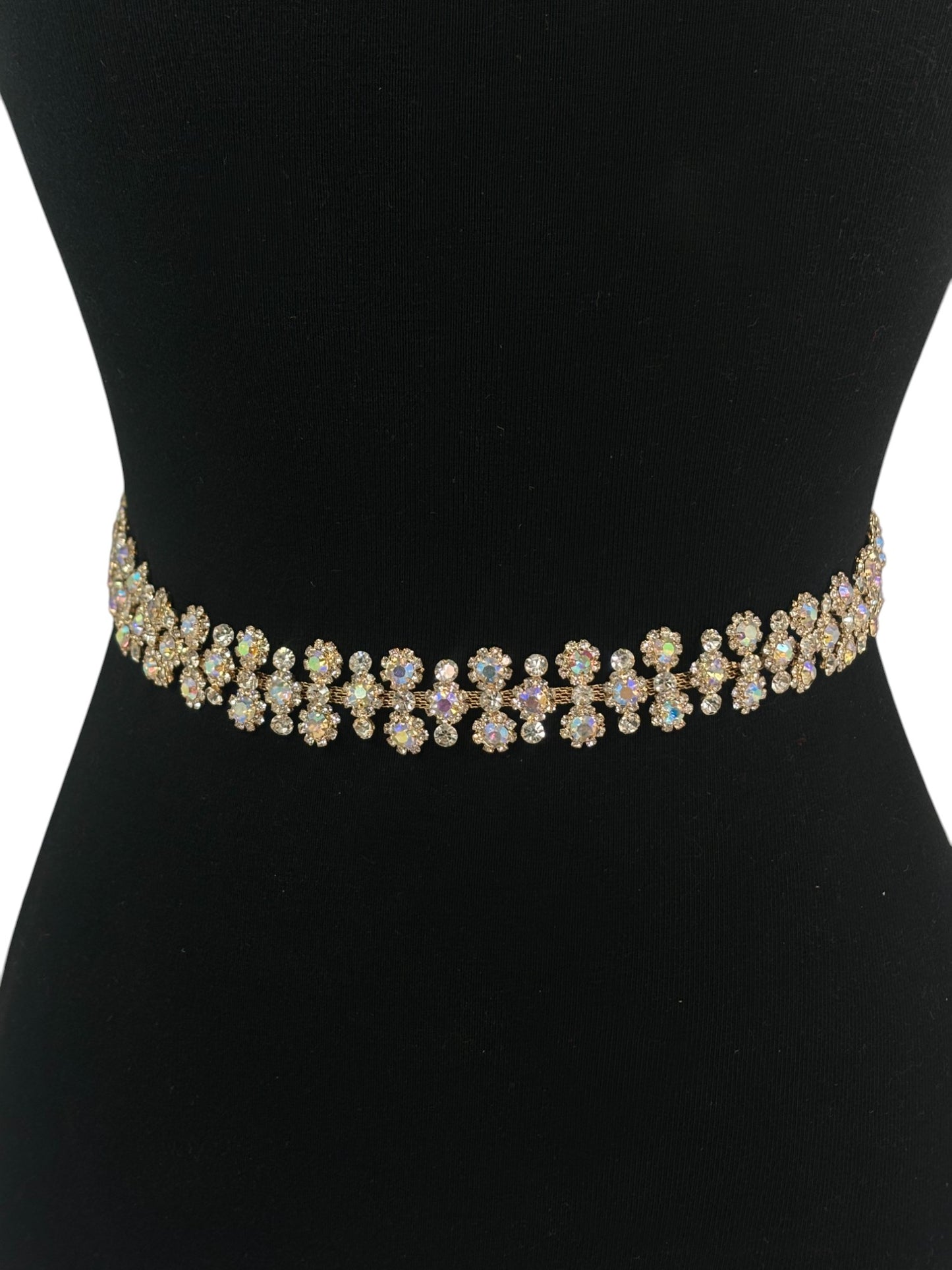 Rhinestone Flower Wedding Belt BT6018 (1PC)