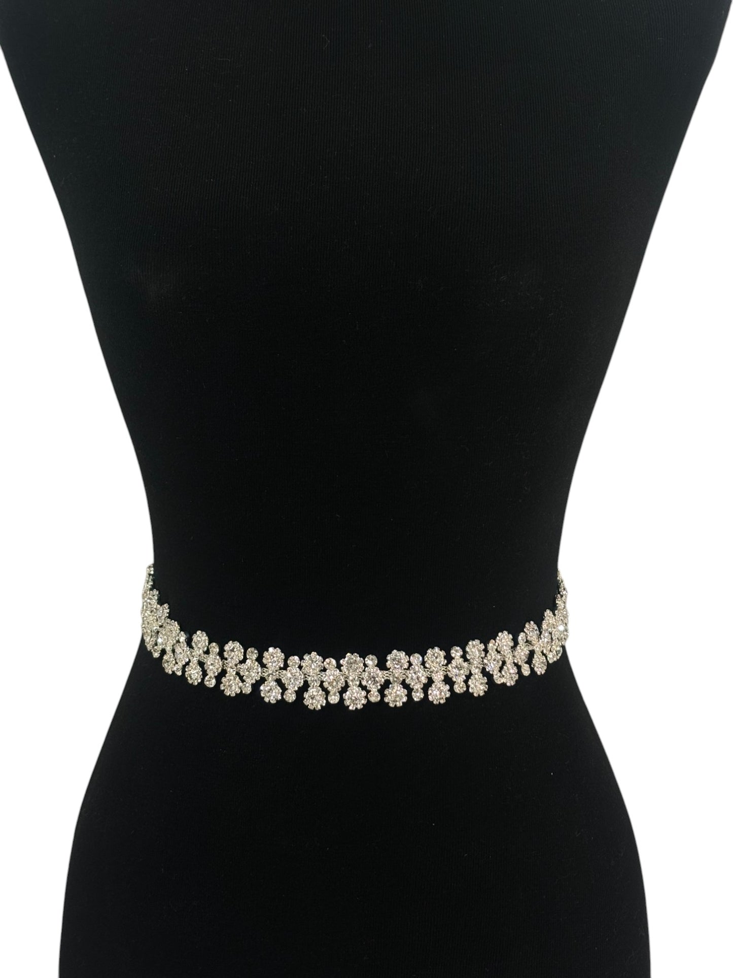 Rhinestone Flower Wedding Belt BT6018 (1PC)