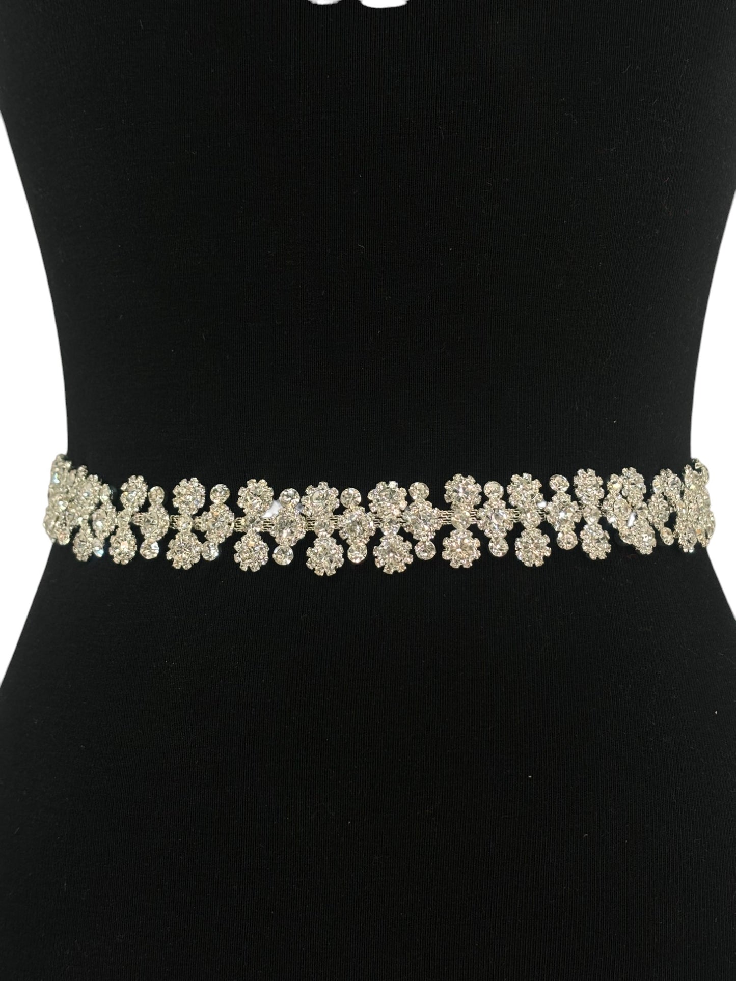 Rhinestone Flower Wedding Belt BT6018 (1PC)