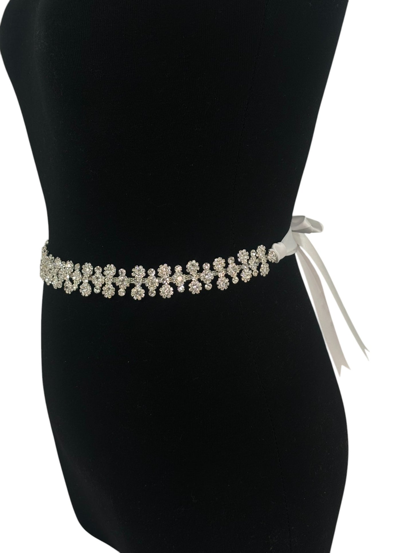 Rhinestone Flower Wedding Belt BT6018 (1PC)