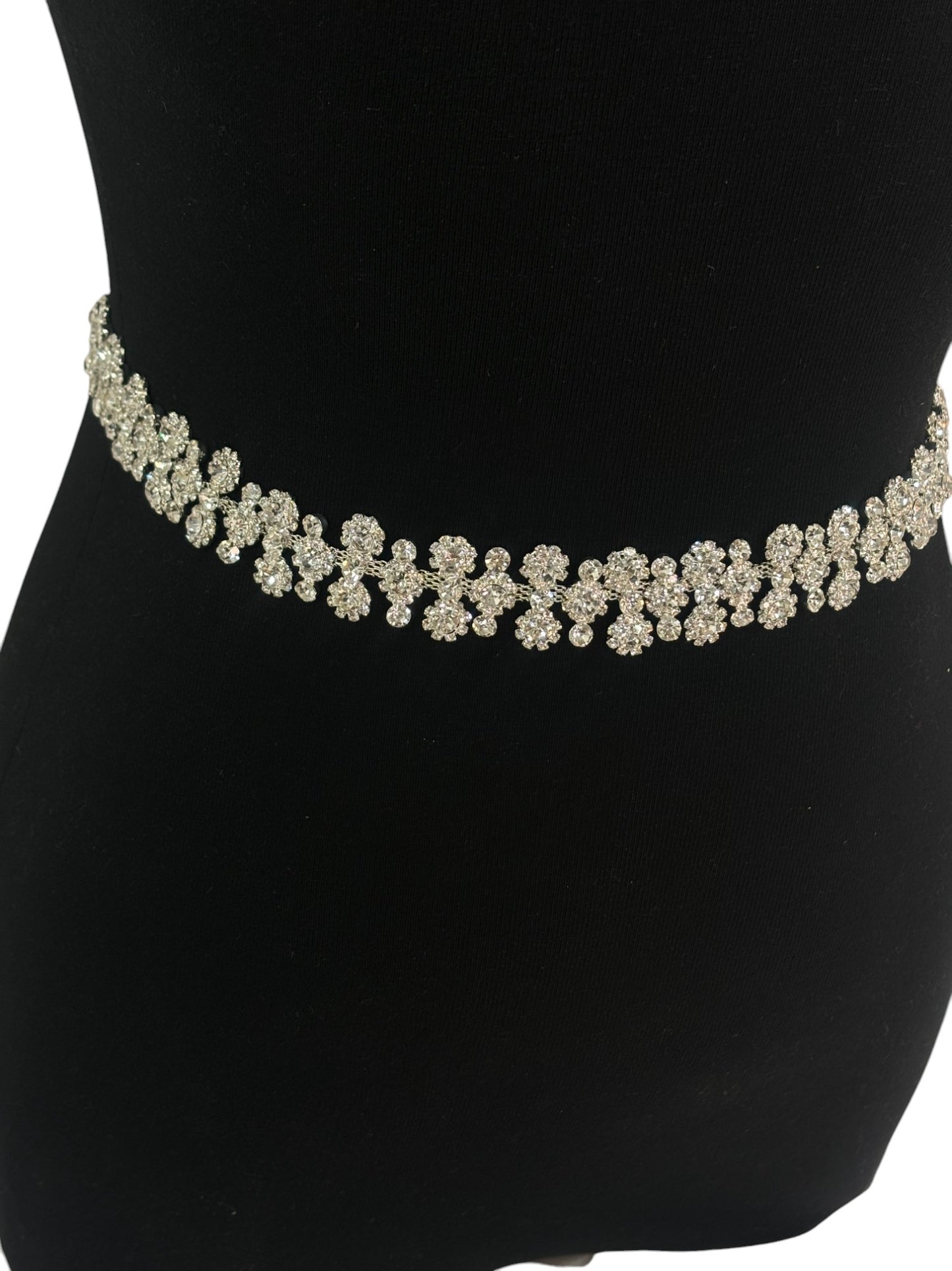 Rhinestone Flower Wedding Belt BT6018 (1PC)