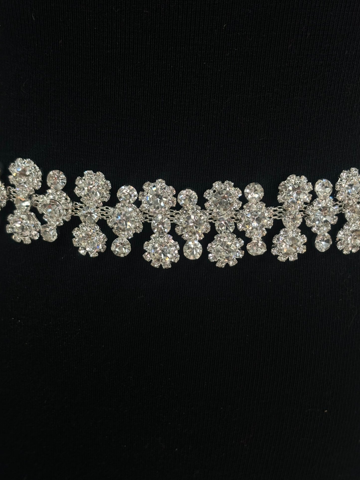 Rhinestone Flower Wedding Belt BT6018 (1PC)