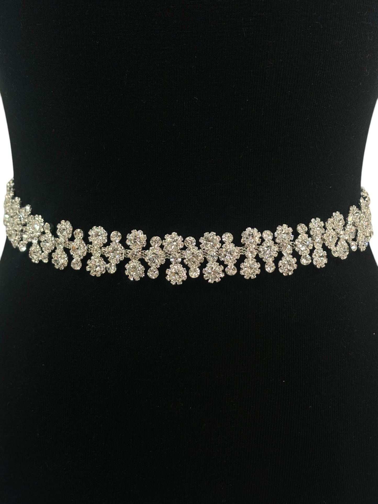 Rhinestone Flower Wedding Belt BT6018 (1PC)
