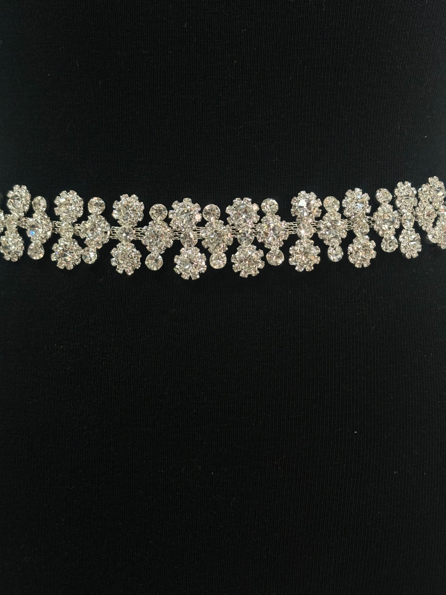 Rhinestone Flower Wedding Belt BT6018 (1PC)