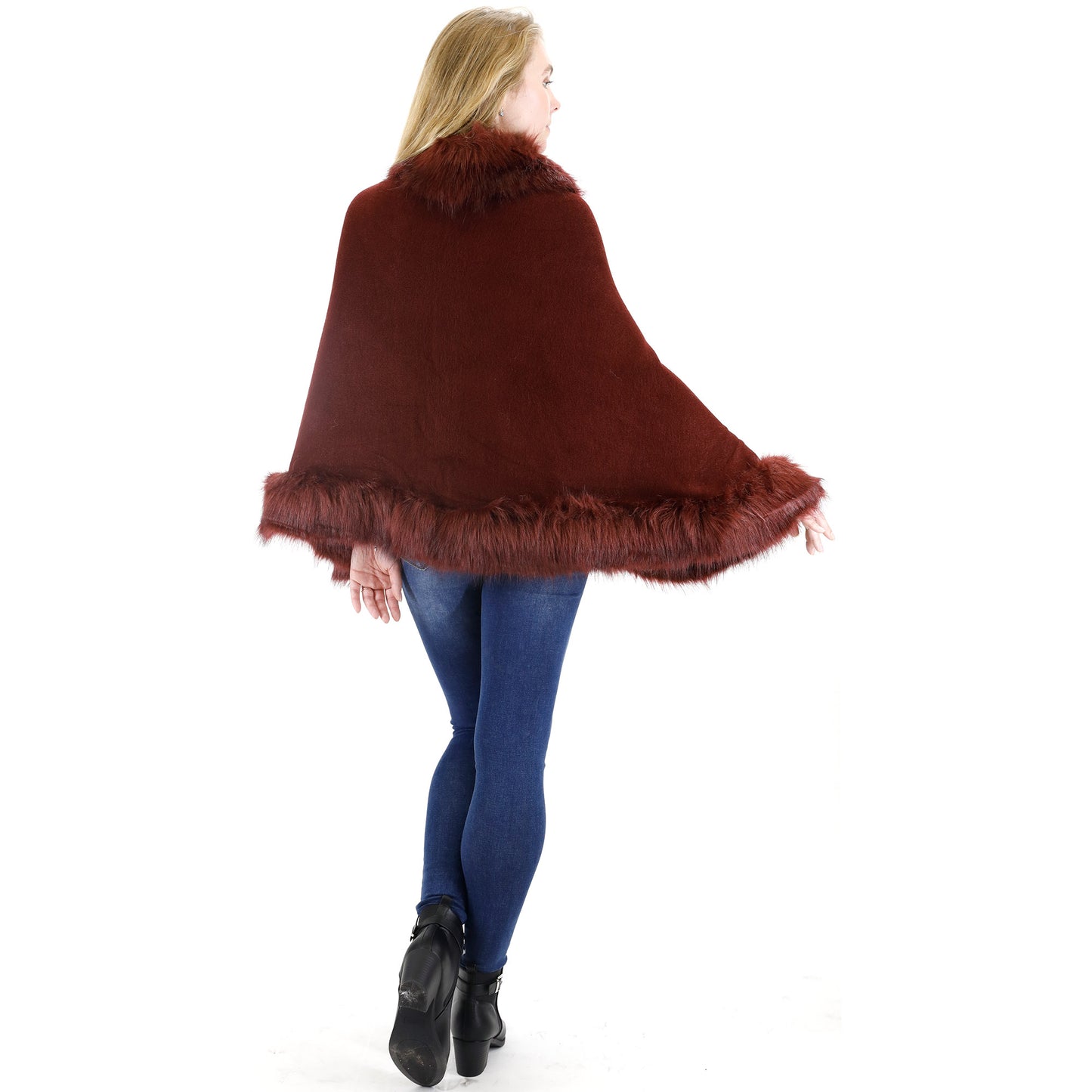 Fur Short Length Shawl SH923 (1PC)
