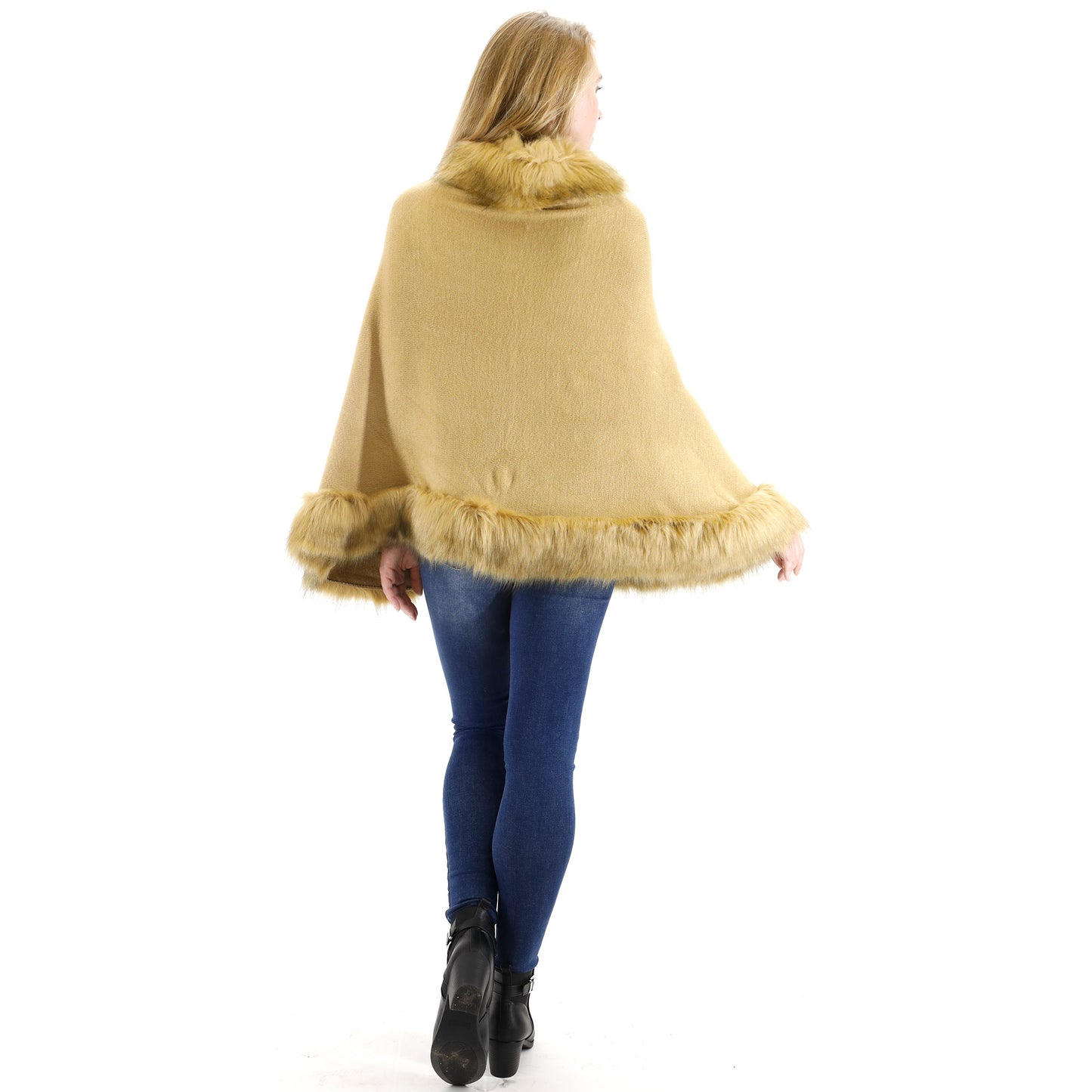 Fur Short Length Shawl SH923 (1PC)