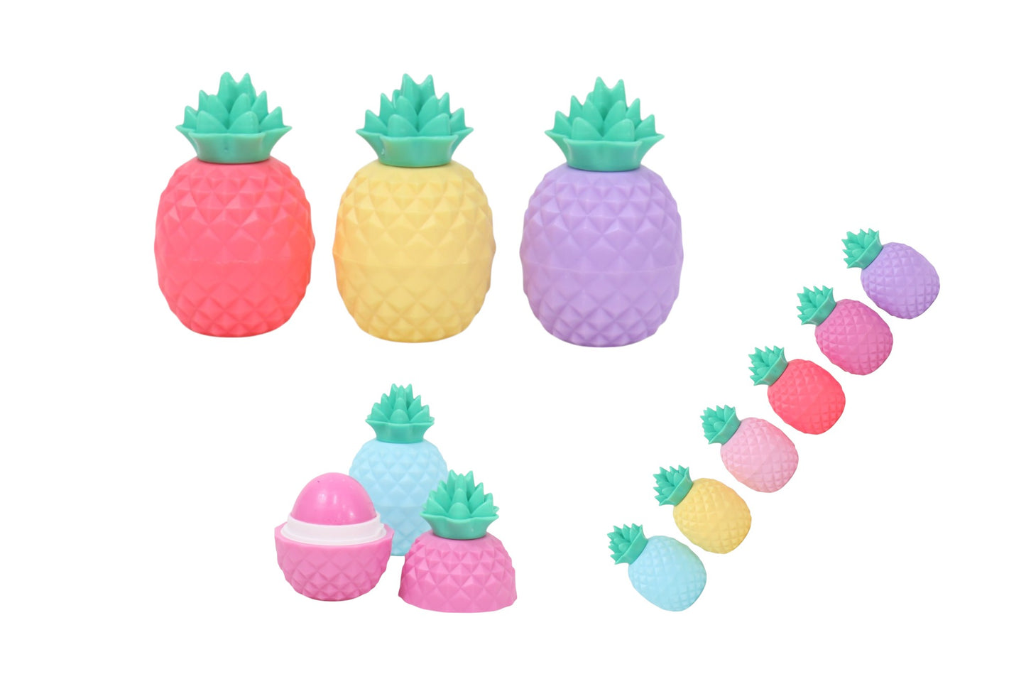 Pineapple Lip Balm LB4319-1 (24PC)