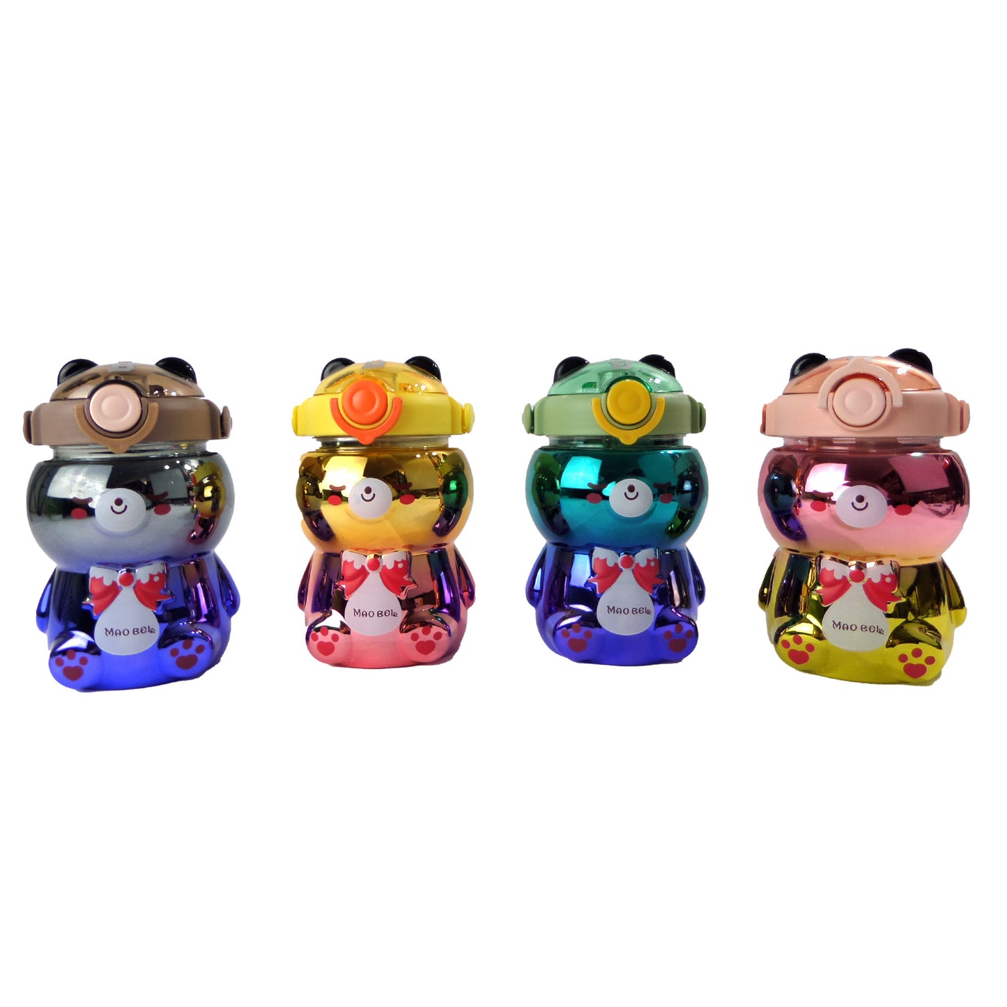 Bear Gradient Shiny Water Bottle CP3630-1 (12PC)