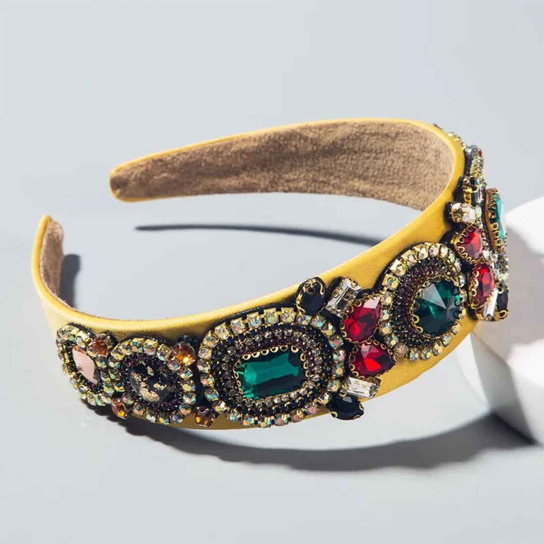 Multi Crystal Decor Headband HB1226-12 (12PC)