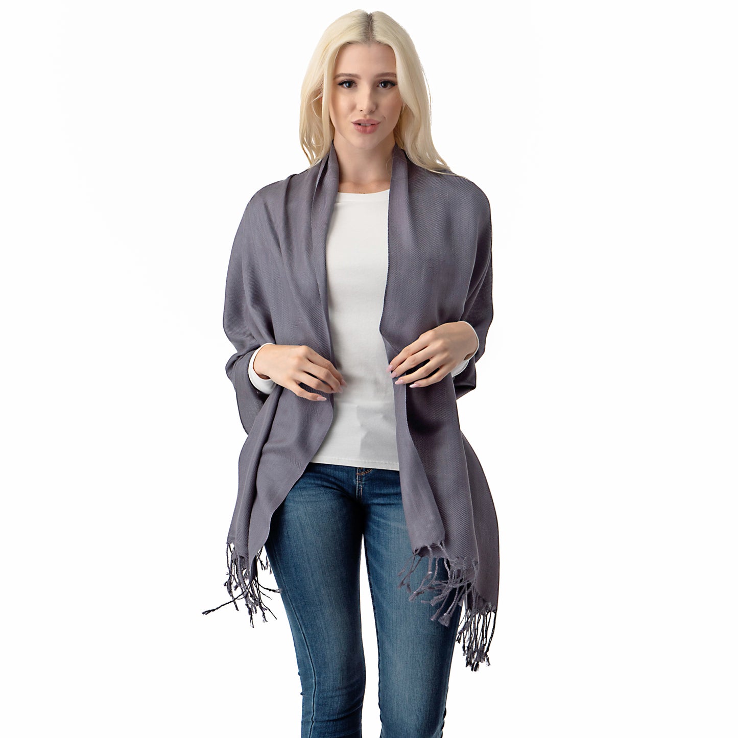 Plain Pashmina PP1028A. (12PC)