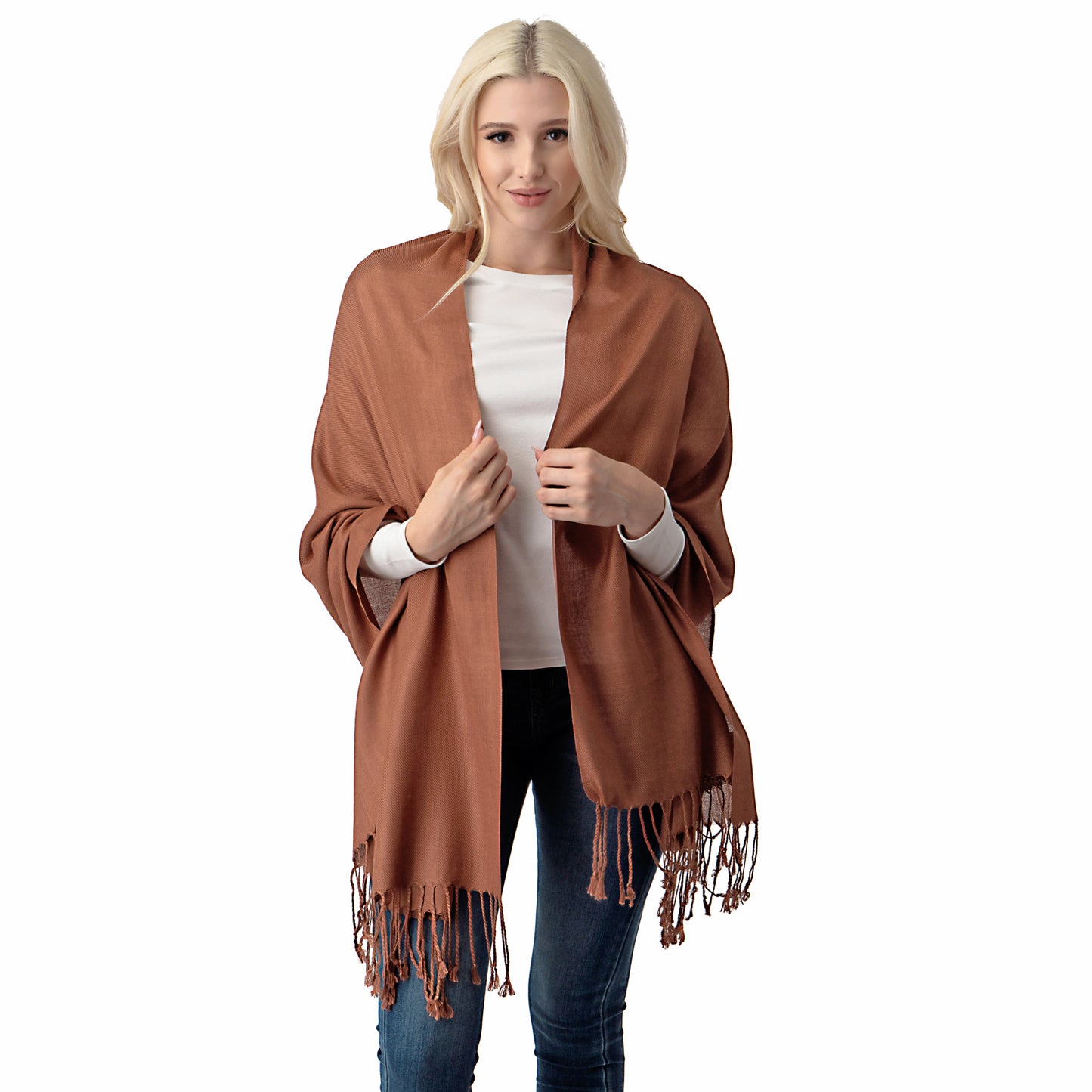 Plain Pashmina PP1028A. (12PC)