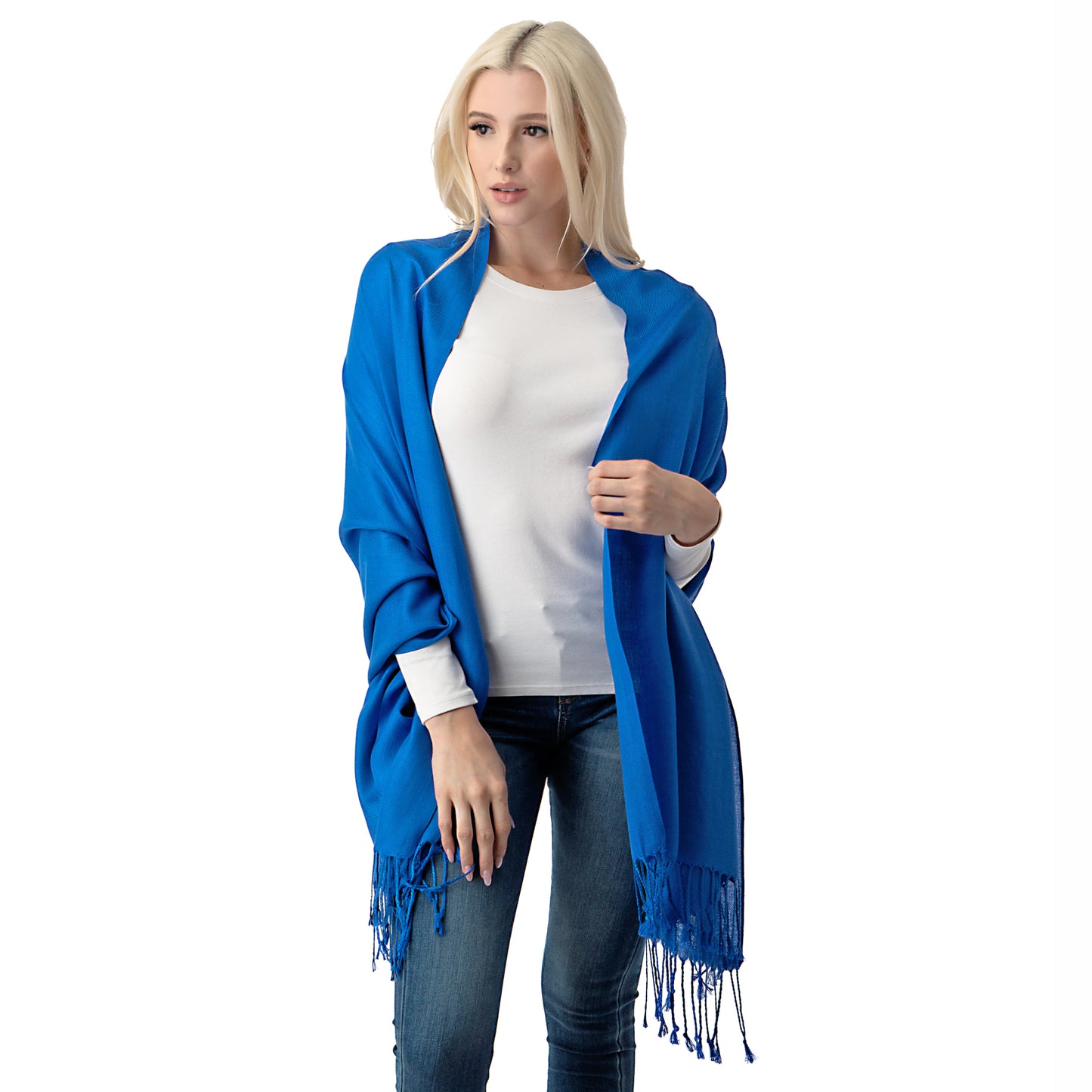 Plain Pashmina PP1028A. (12PC)
