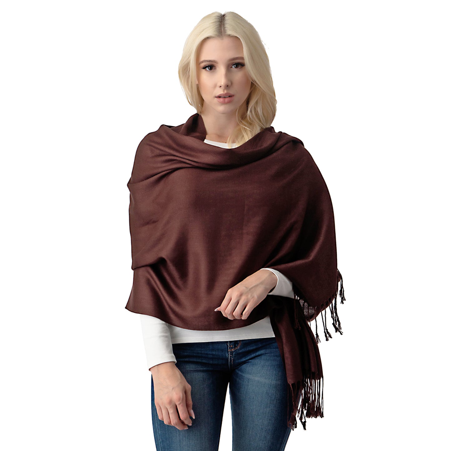 Plain Pashmina PP1028A. (12PC)