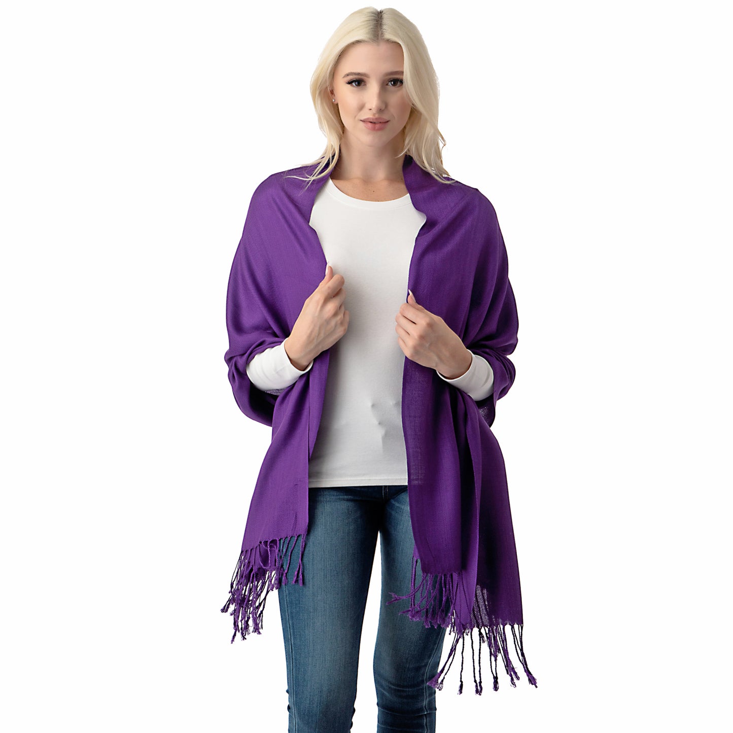 Plain Pashmina PP1028A. (12PC)