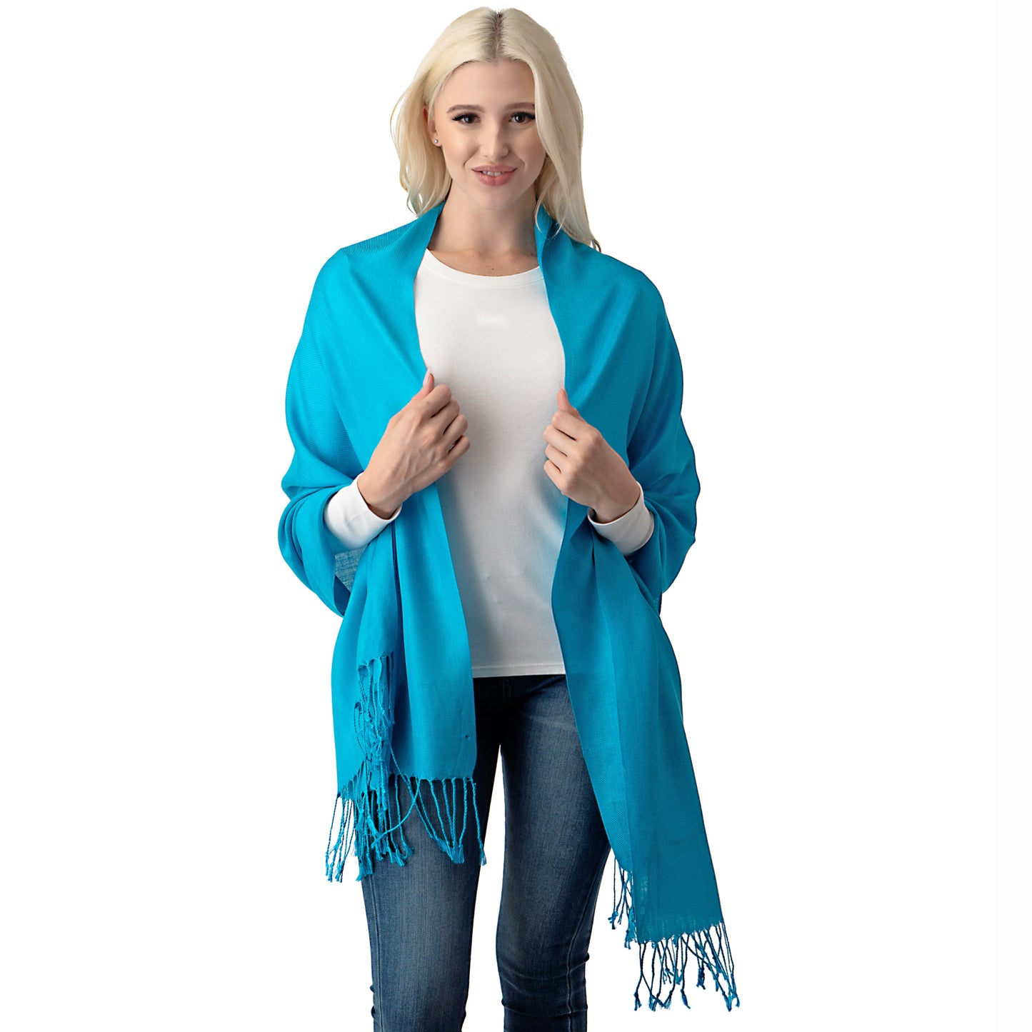 Plain Pashmina PP1028A. (12PC)