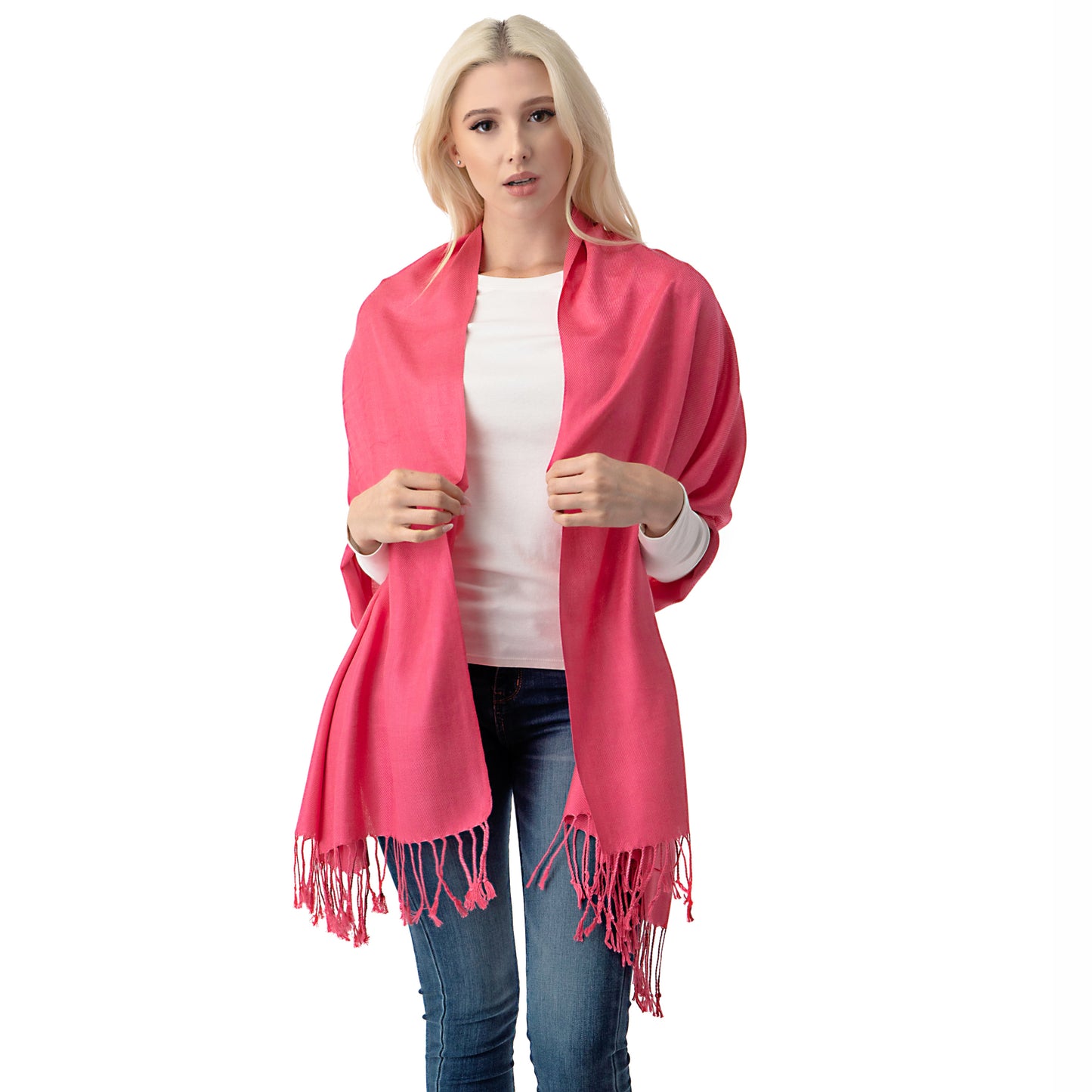 Plain Pashmina PP1028A. (12PC)