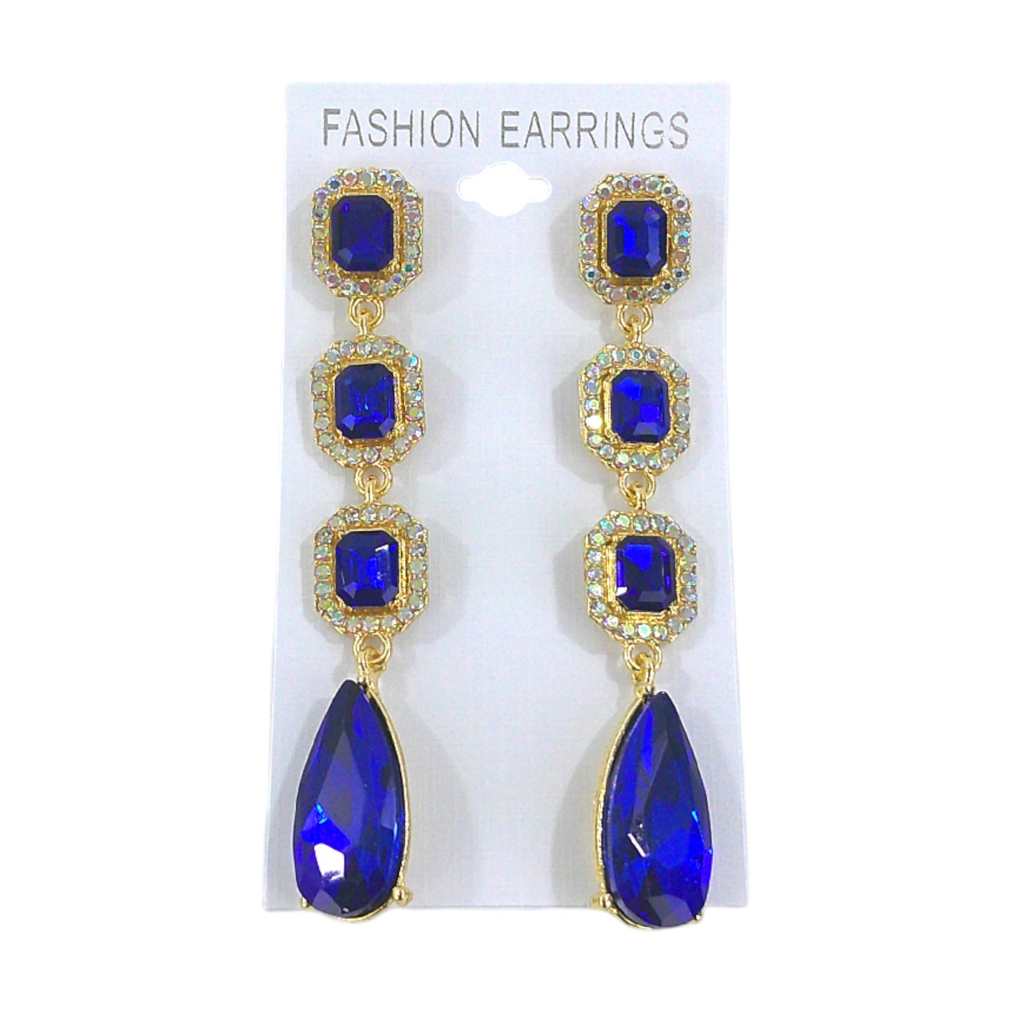 Pear Crystal Drop Bridal Earring ER4312-19 (12PC)