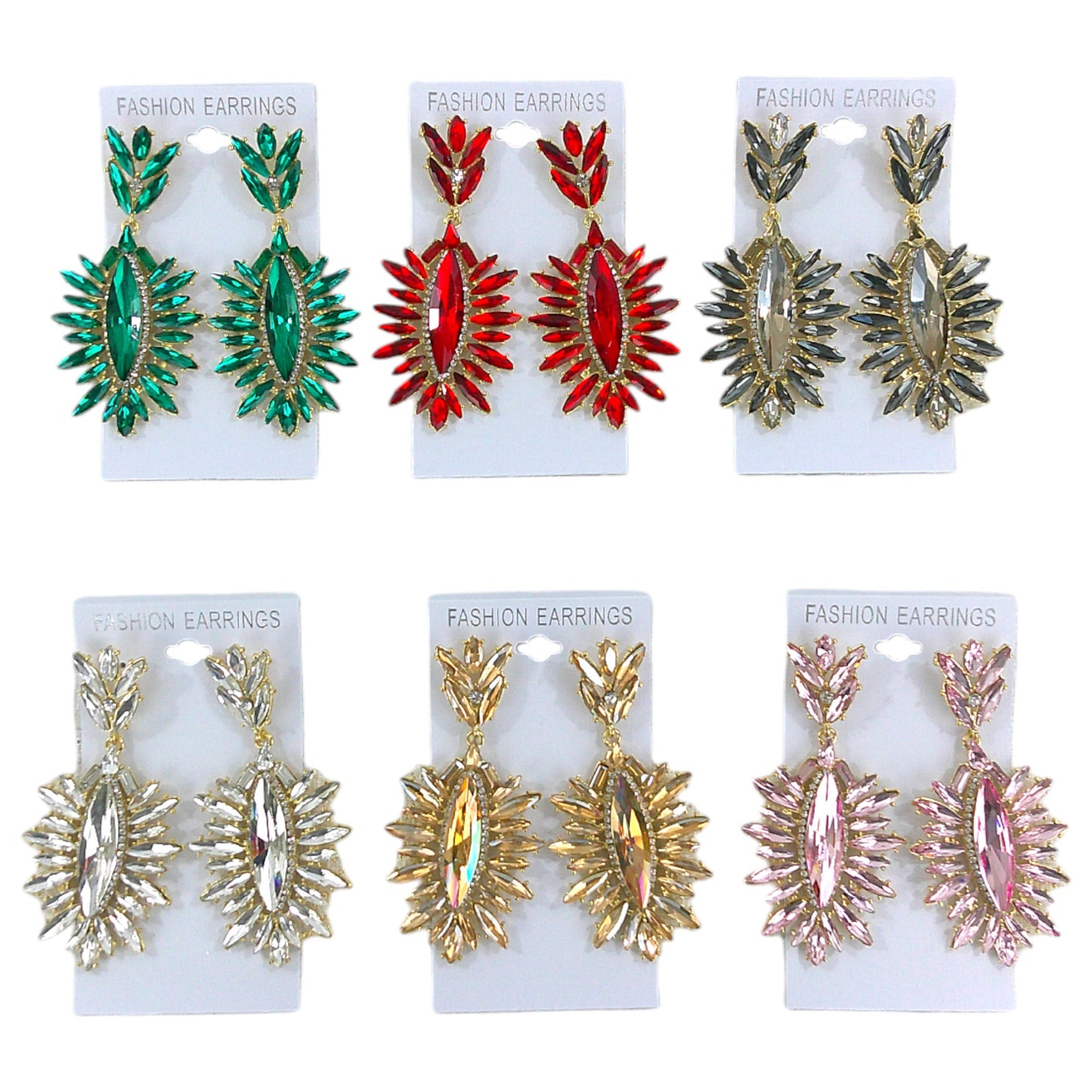 Marquise Crystal Drop Bridal Earring ER4312-27 (12PC)