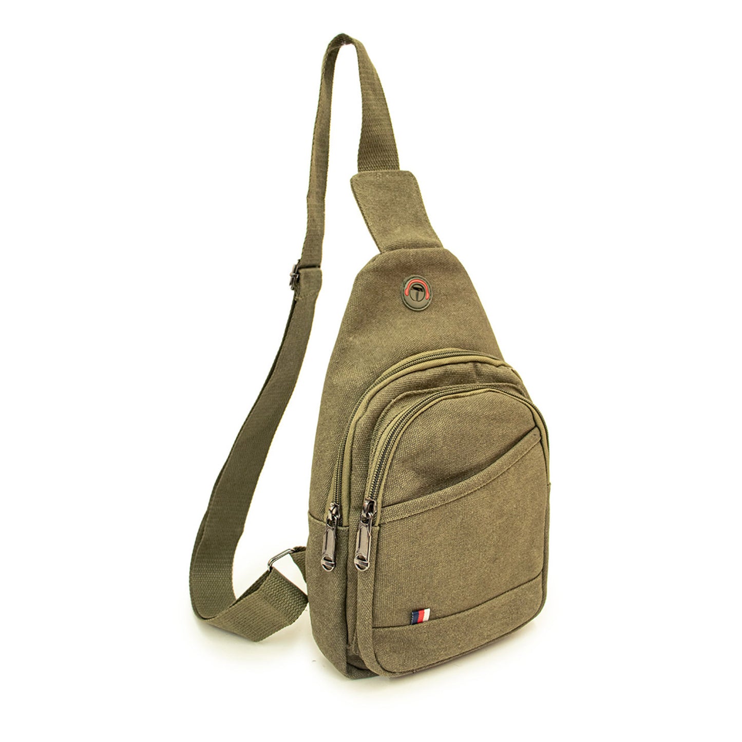 Canvas Crossbody Sling Bag FBG1863. (3pc)