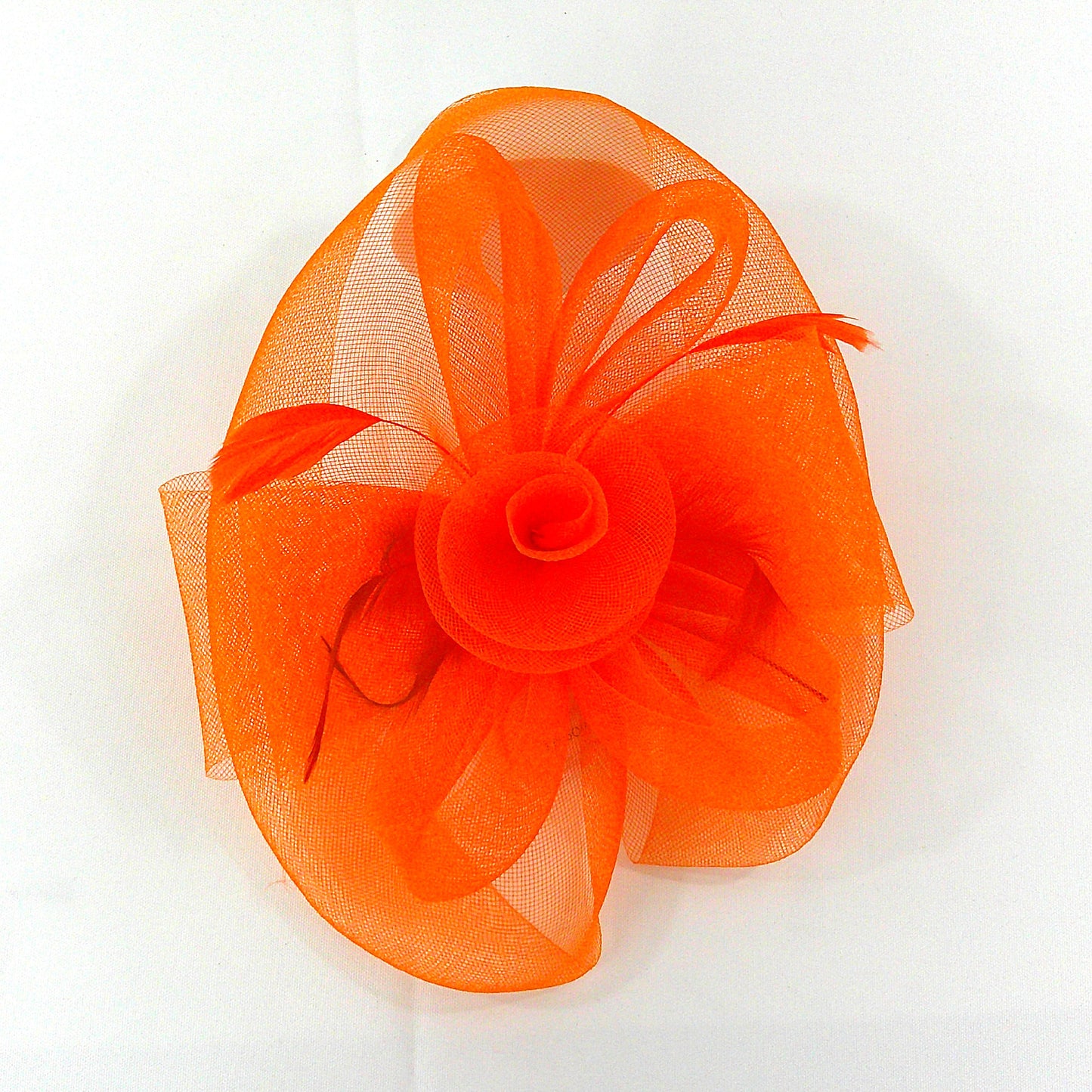Kentucky Derby & Tea Party Flower Feather Hat FF805 (2PC)