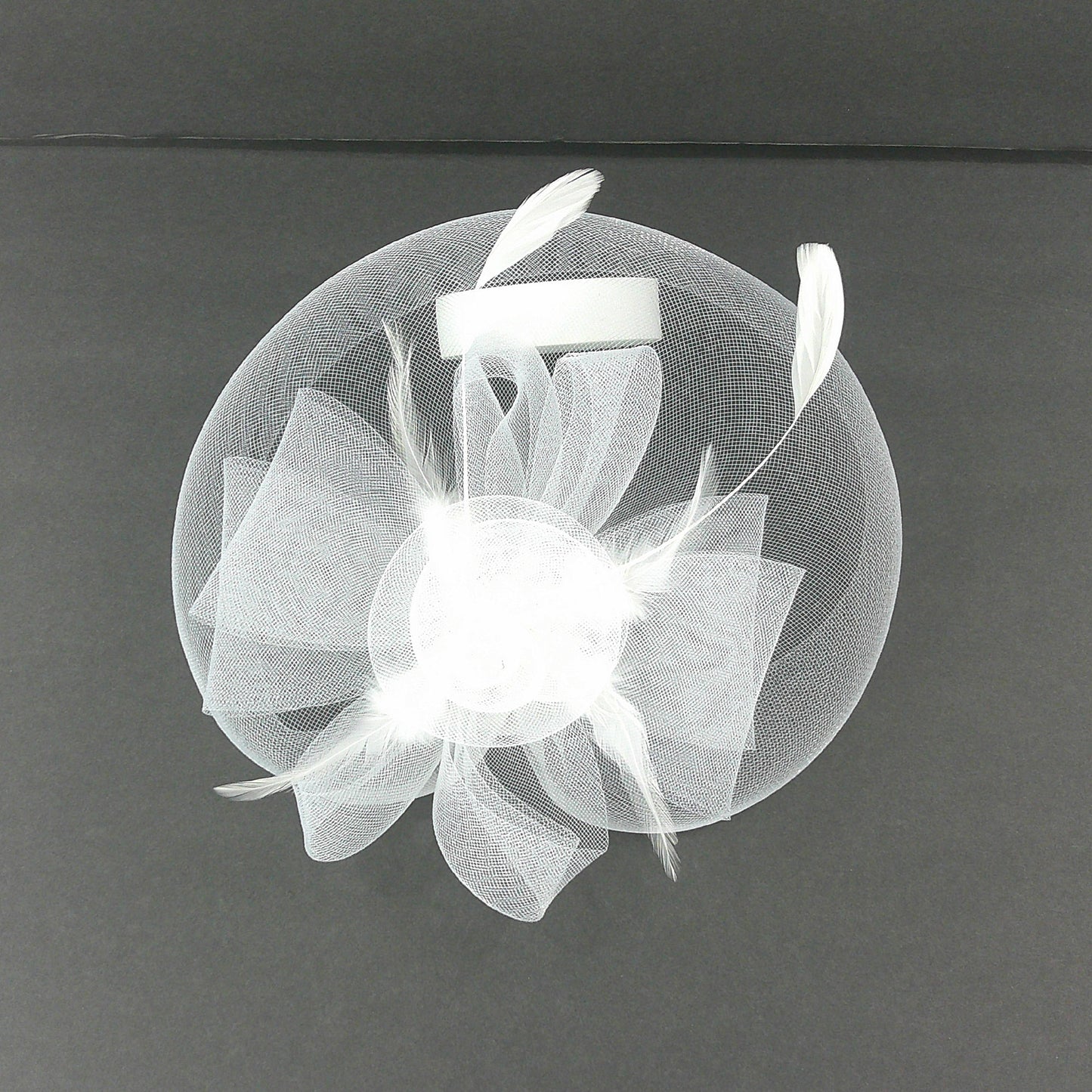 Kentucky Derby & Tea Party Flower Feather Hat FF805 (2PC)