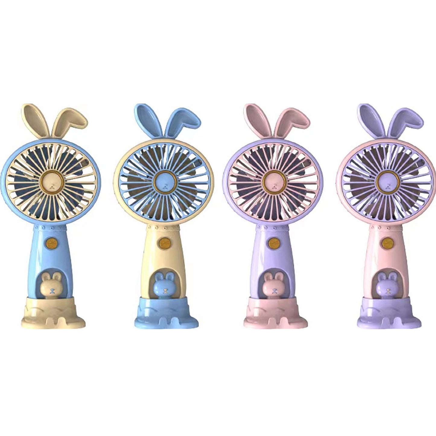Bunny Ear Portable Mini Fan FN4308-55 (4PC)