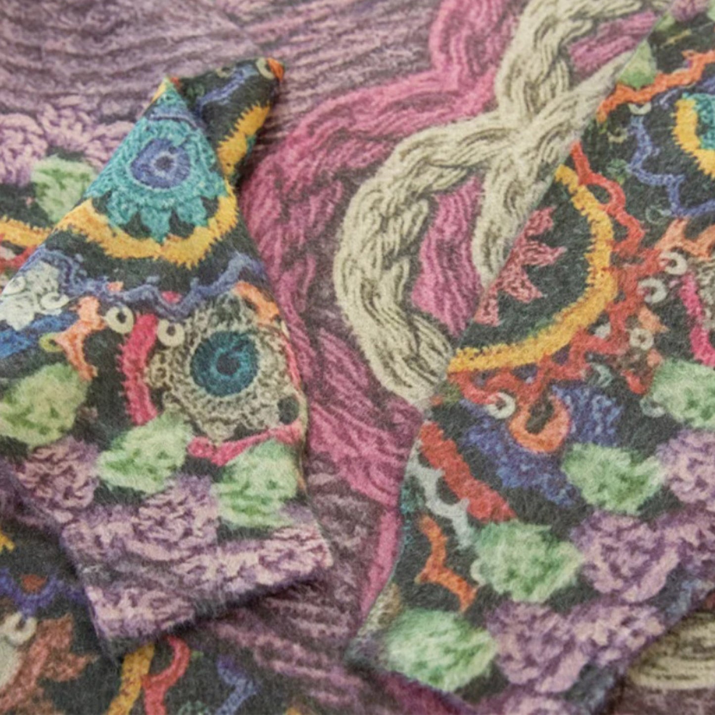 Embroidery Digitally Printed Crew Neck Sweater FP62516. (2PC)