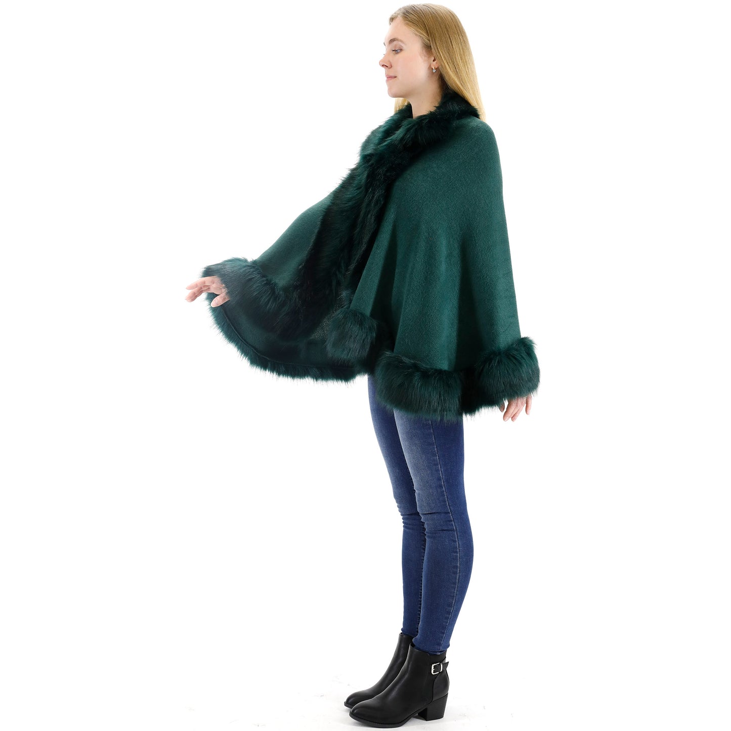 Fur Short Length Shawl SH923 (1PC)